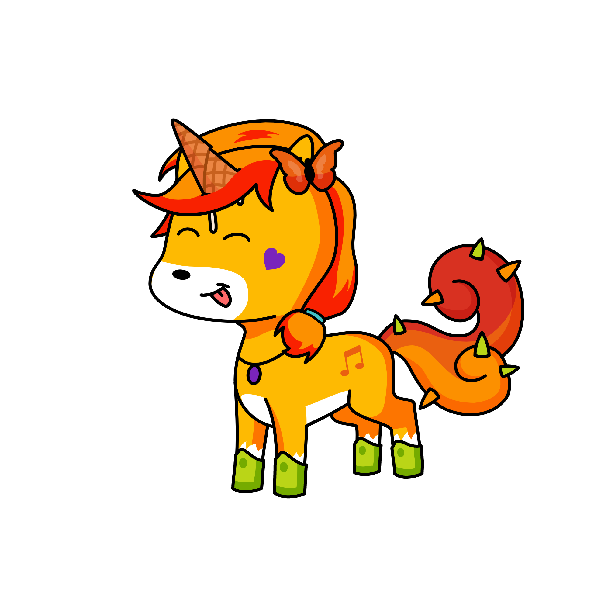 scorched, the unicorn