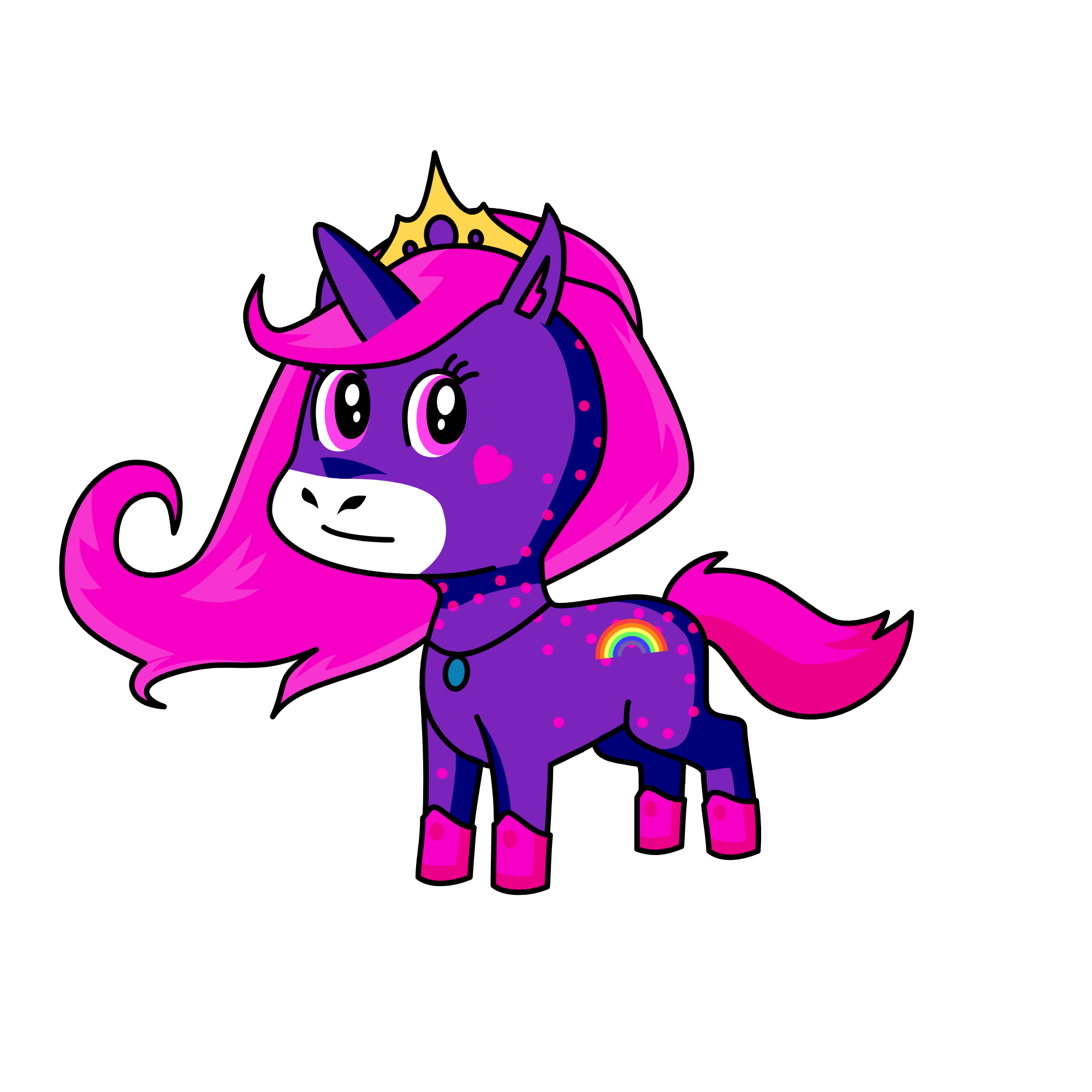 cony corn, the unicorn
