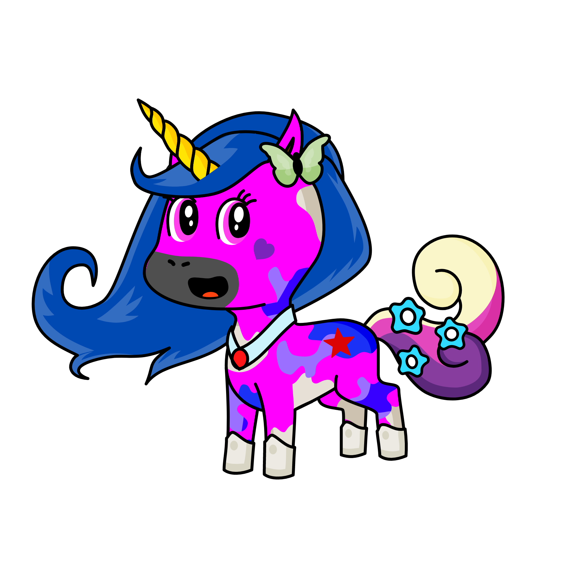 Milkway, the unicorn