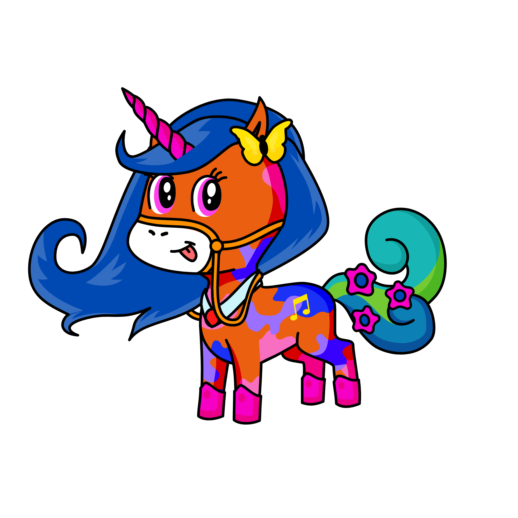 Angeline, the unicorn