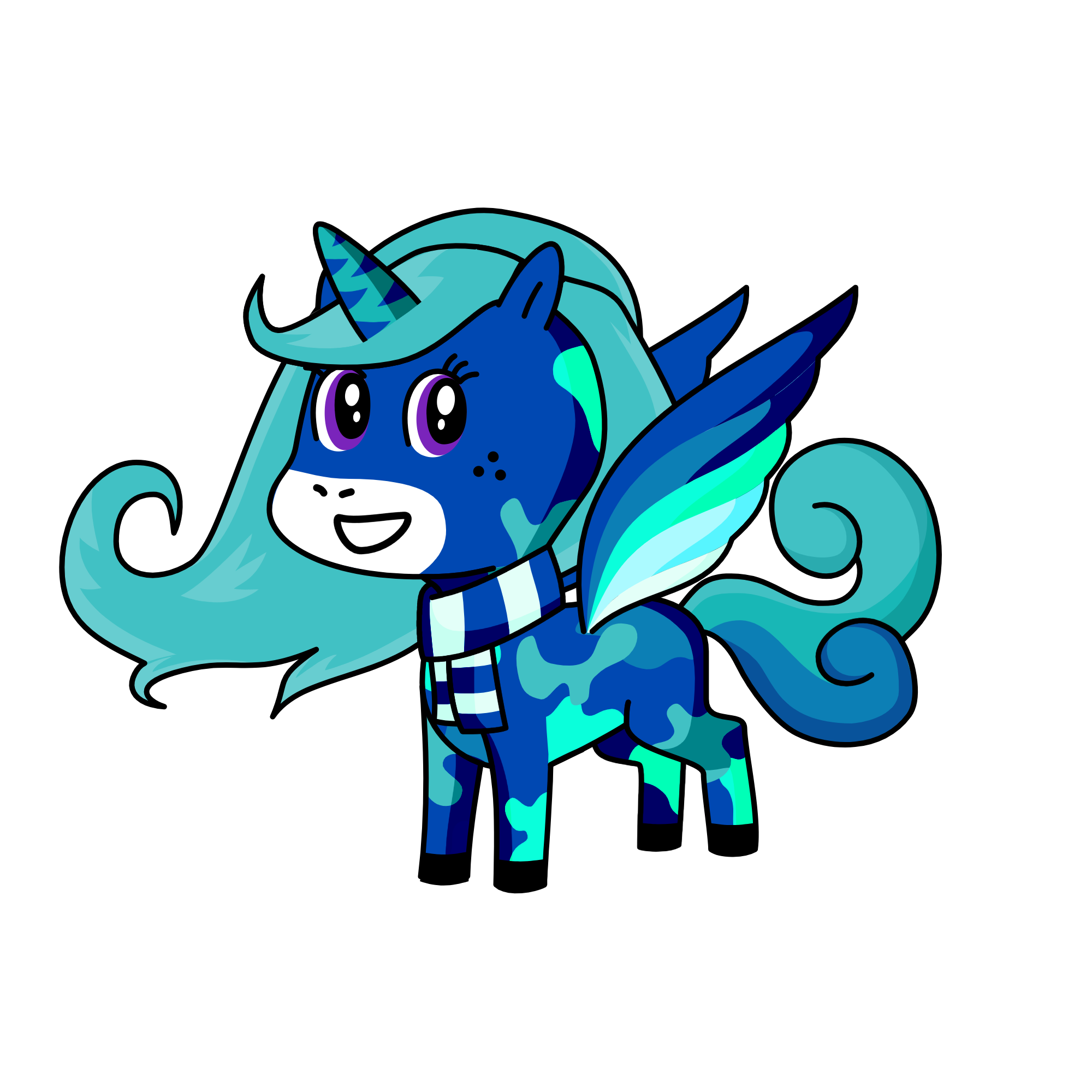icy, the unicorn