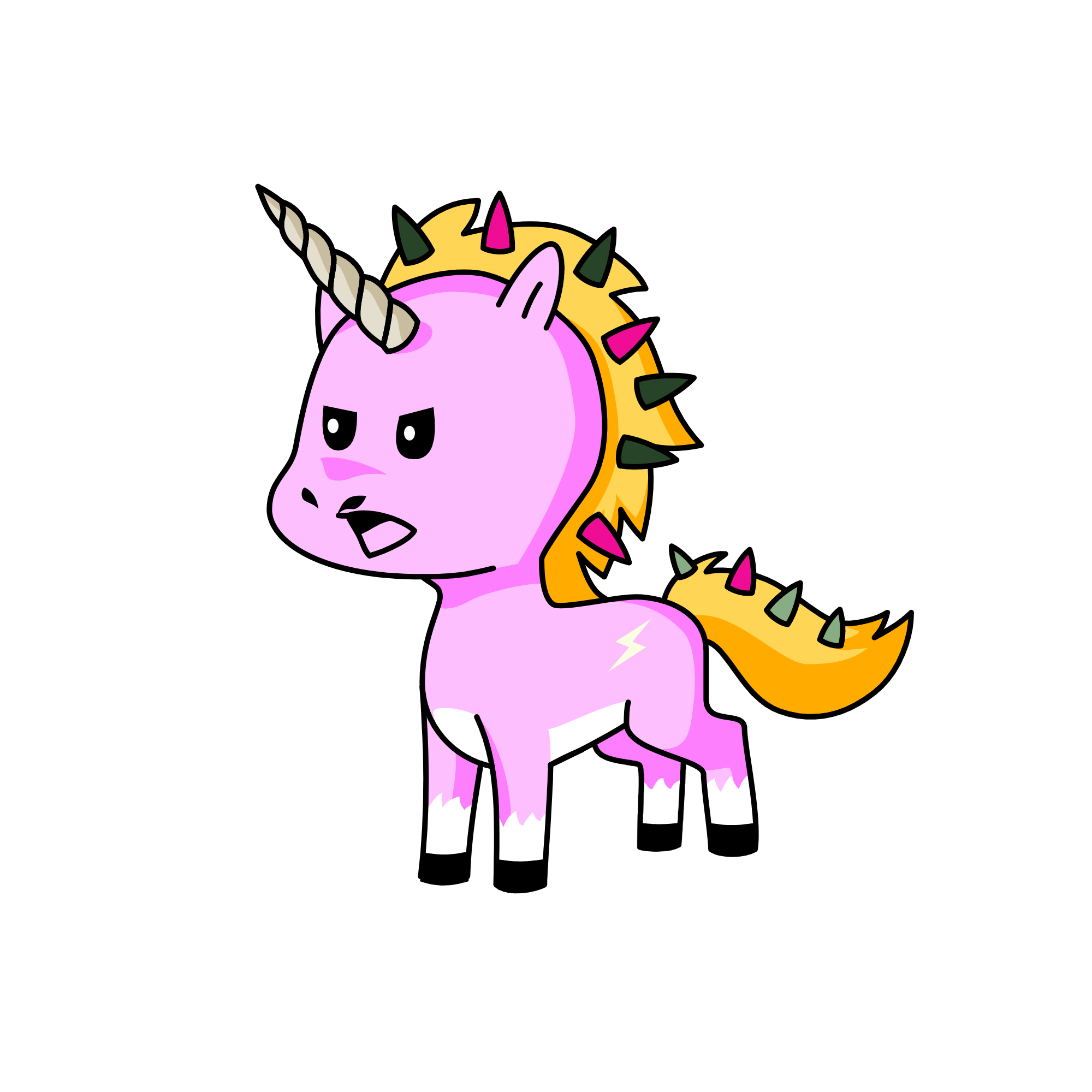 Trooper, the unicorn
