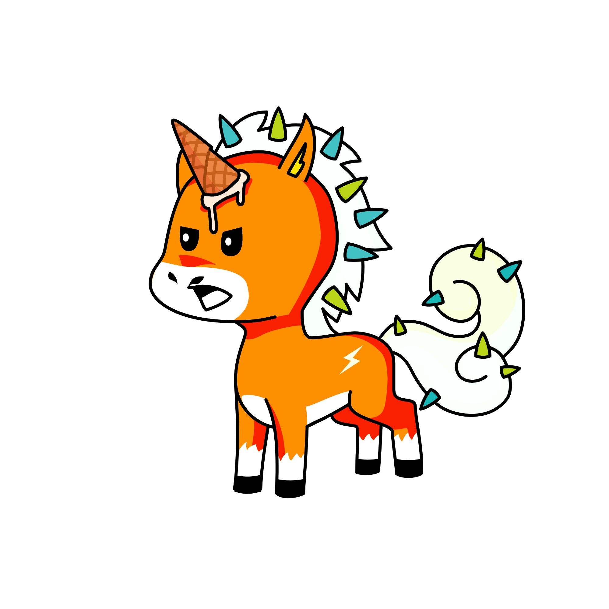 Trooper, the unicorn