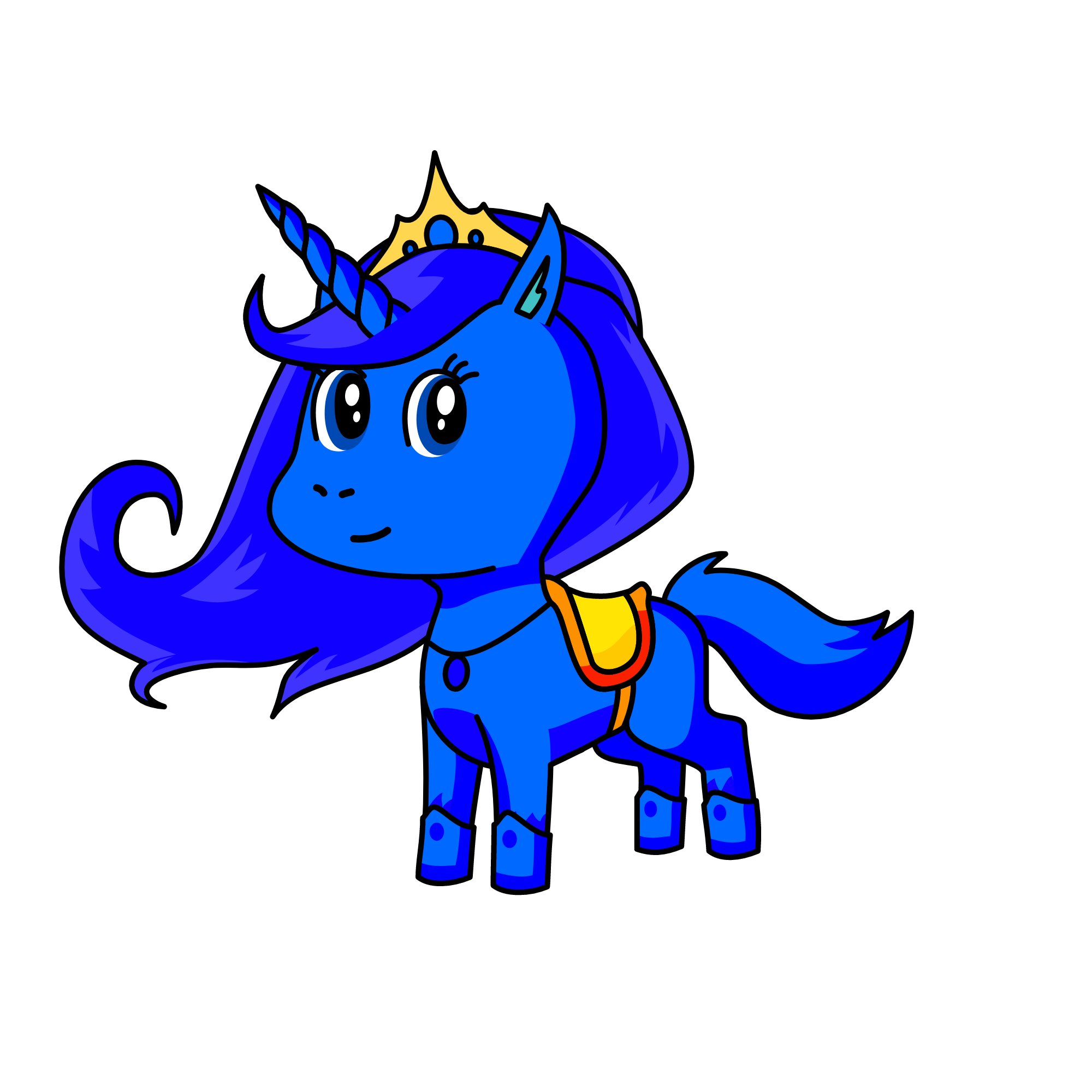 Luna, the unicorn