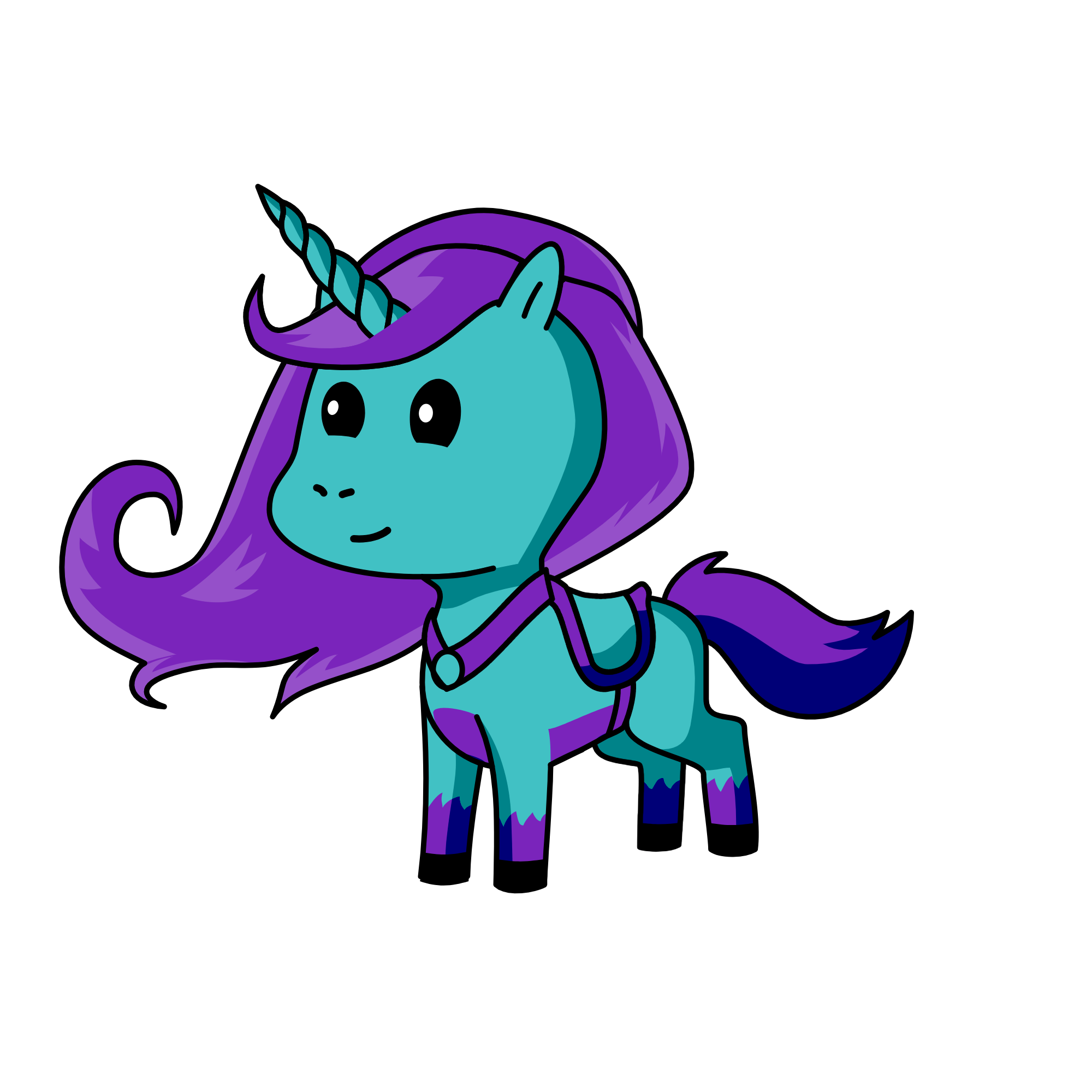 snow_light, the unicorn