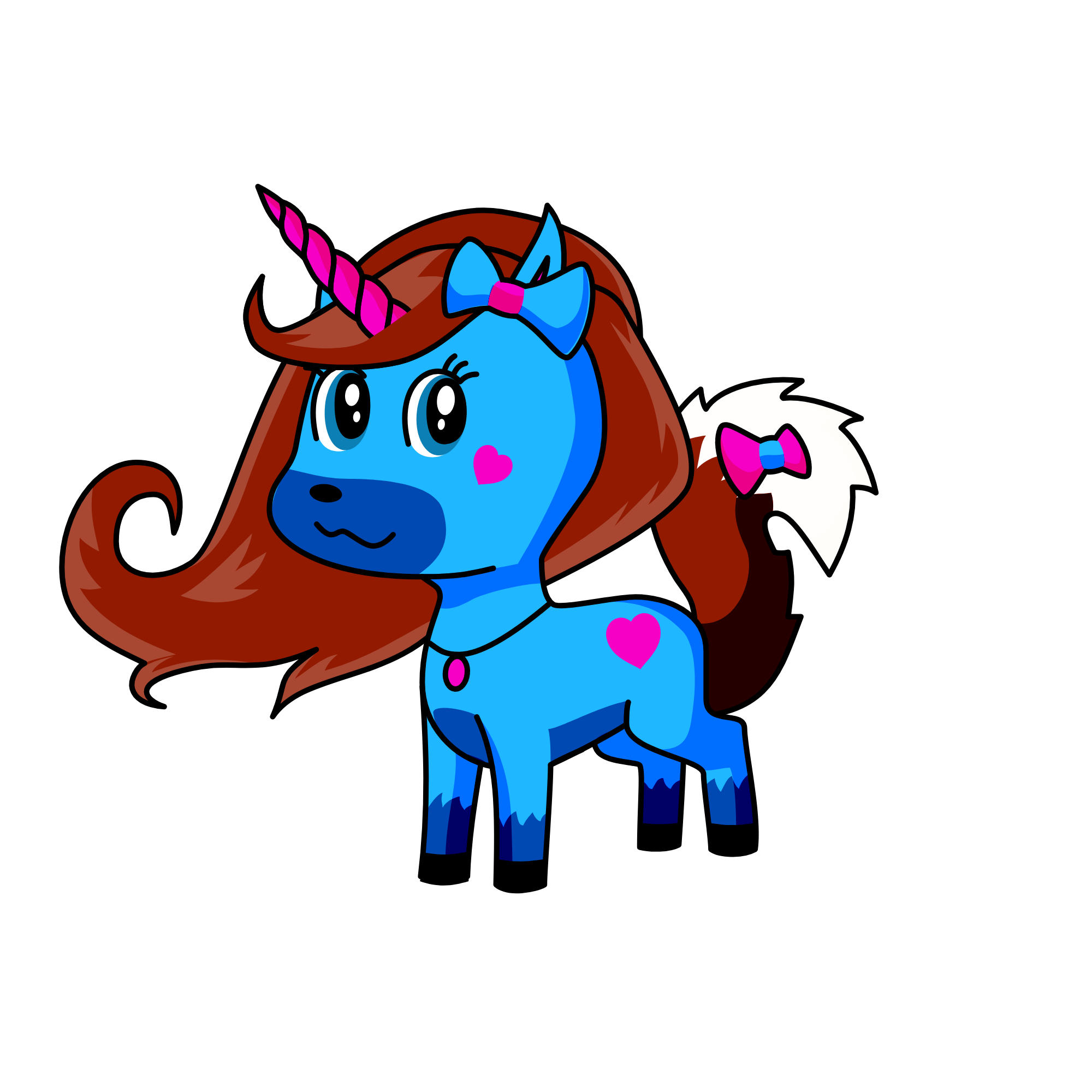 moon, the unicorn