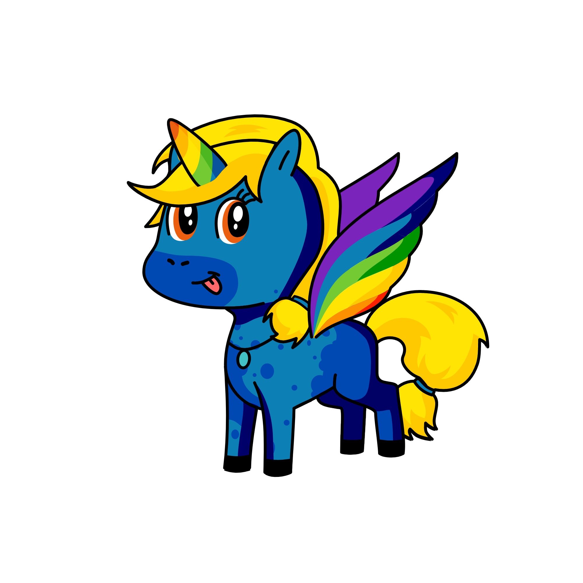 Freyja, the unicorn
