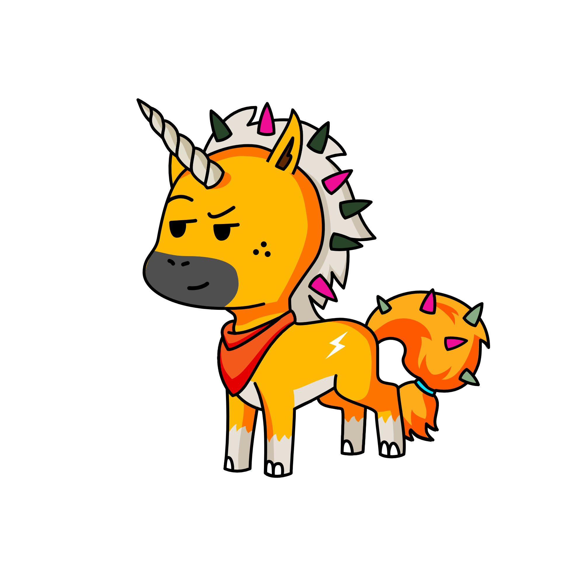 FIREEEEE, the unicorn