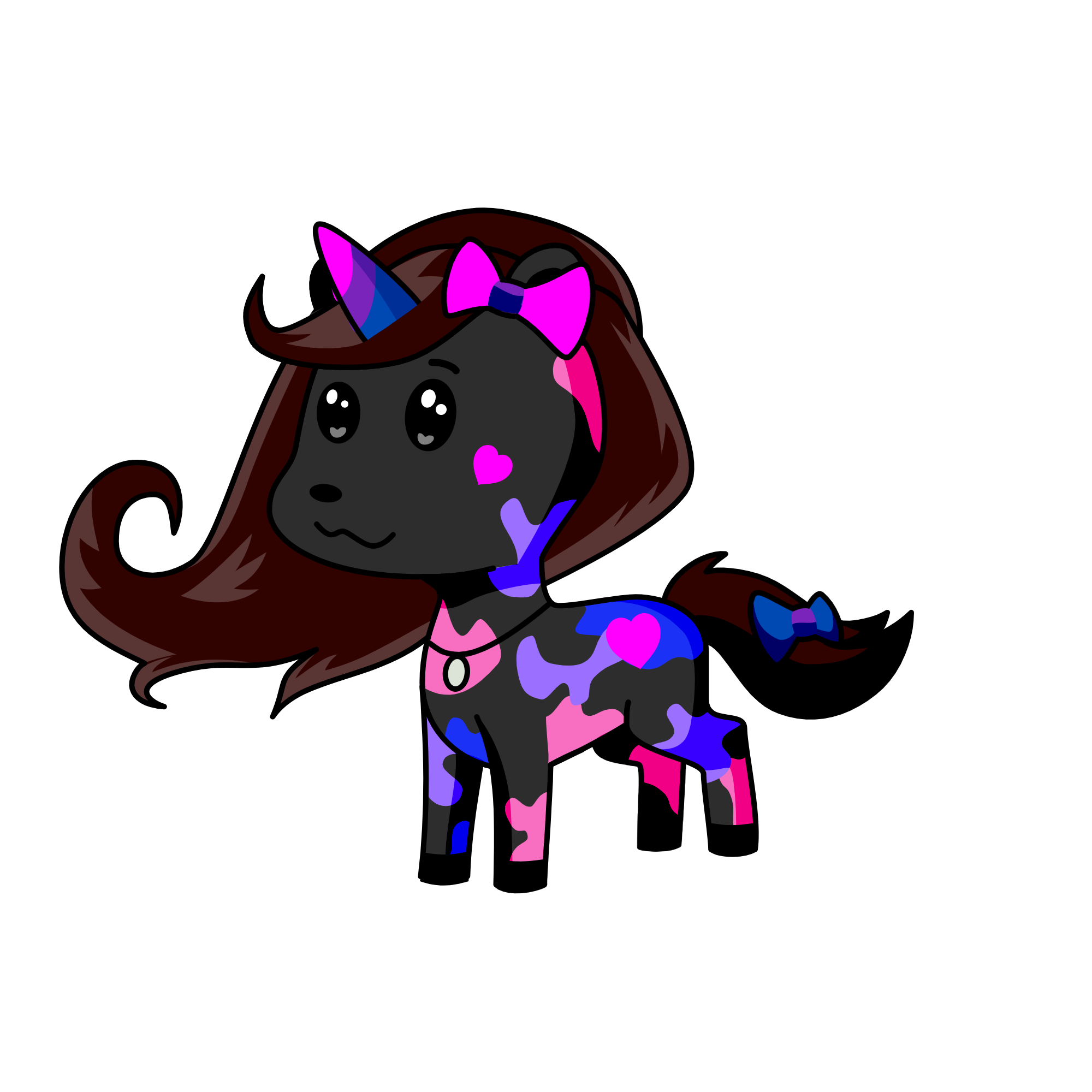 Bi Bi Bi Panic, the unicorn