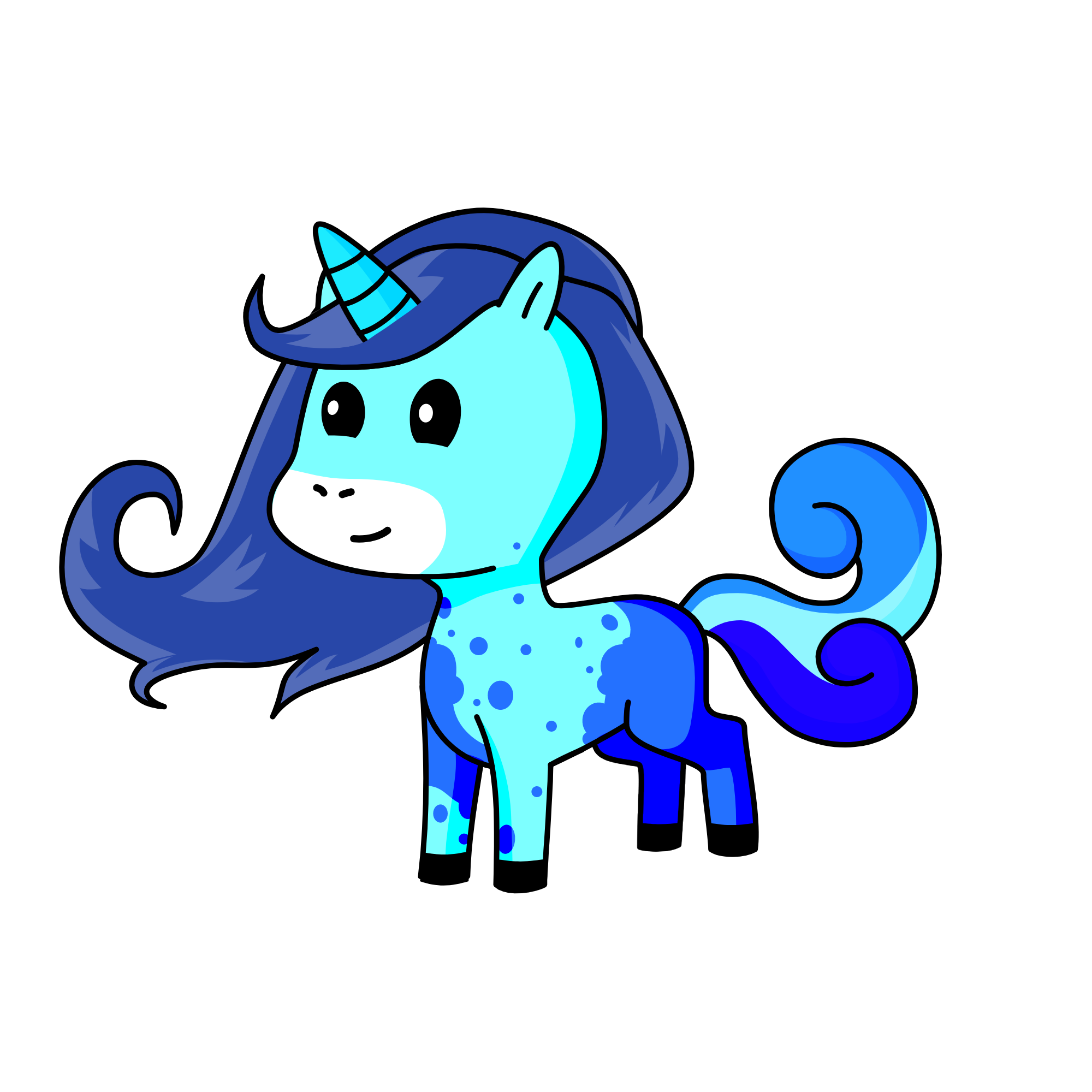 moon, the unicorn