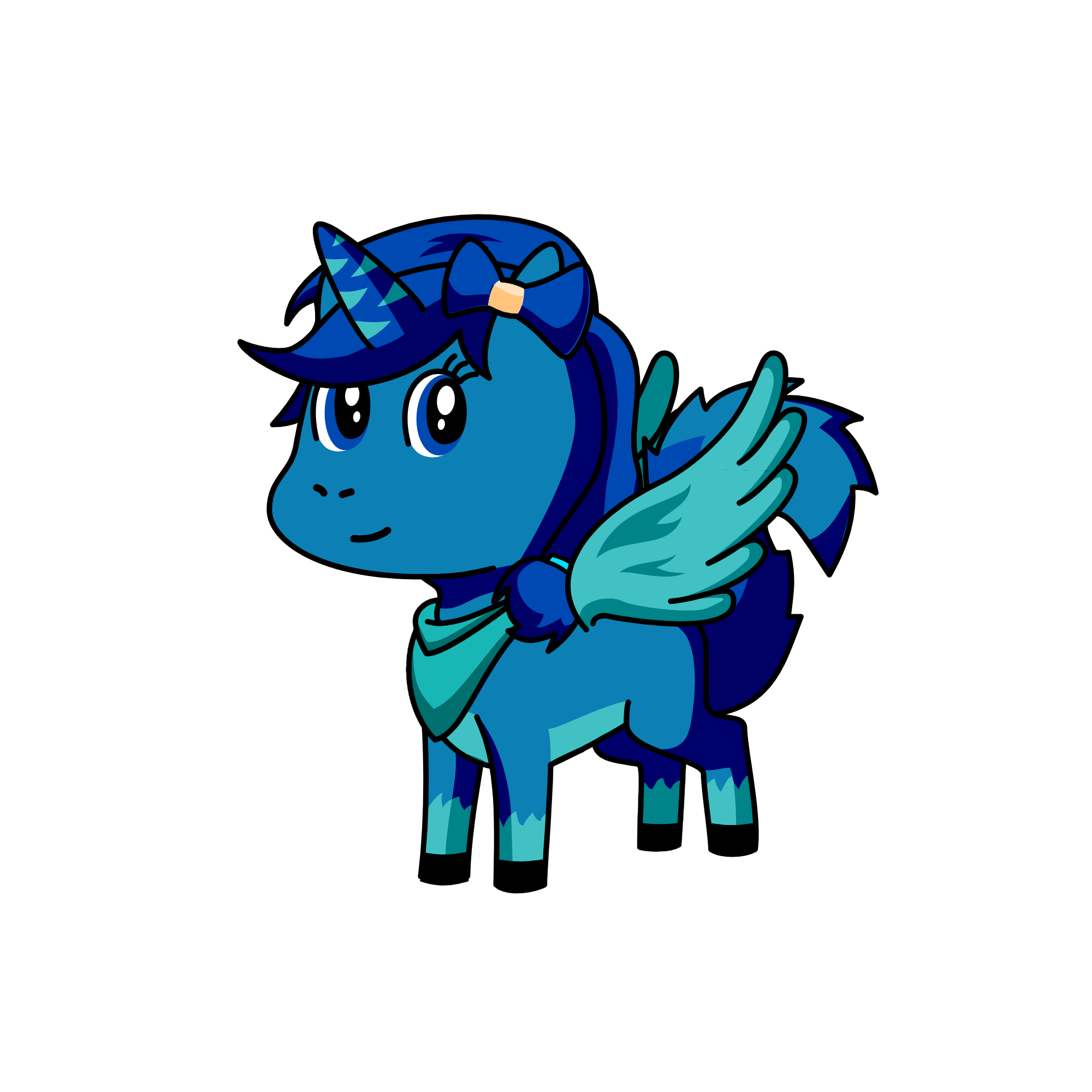 Princess Luna, the unicorn