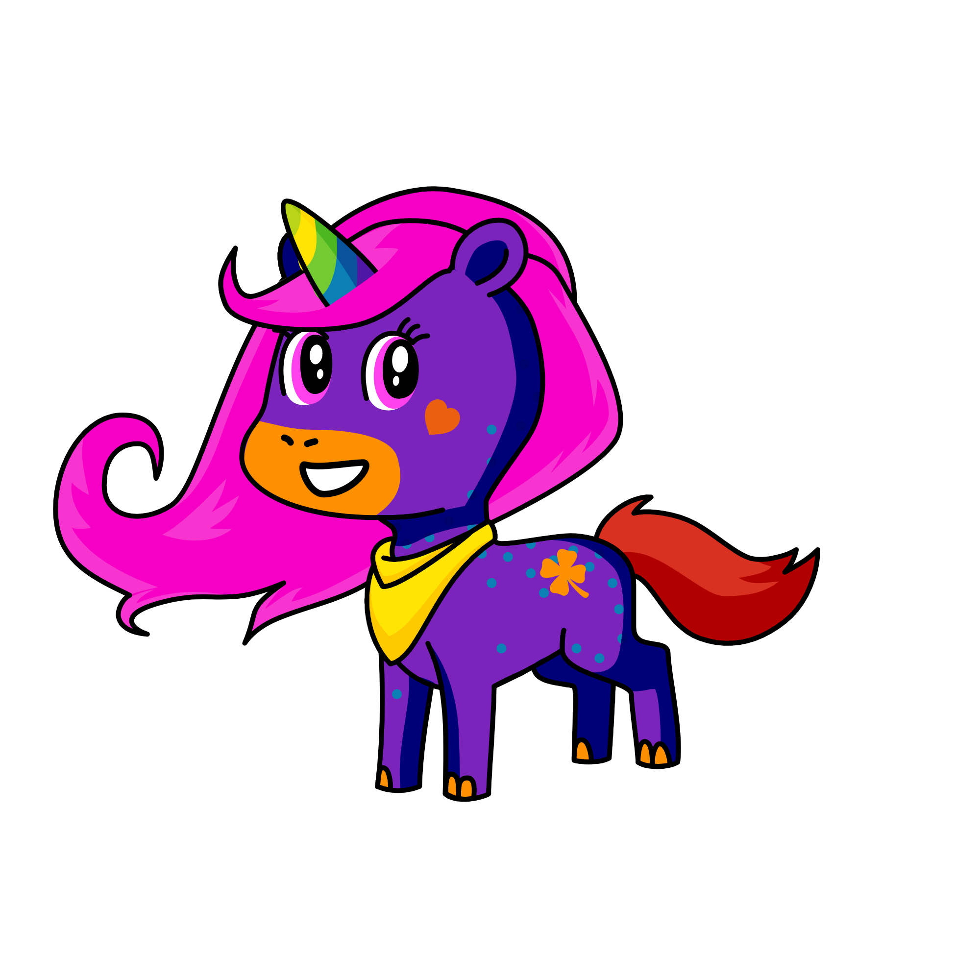 Sutton, the unicorn