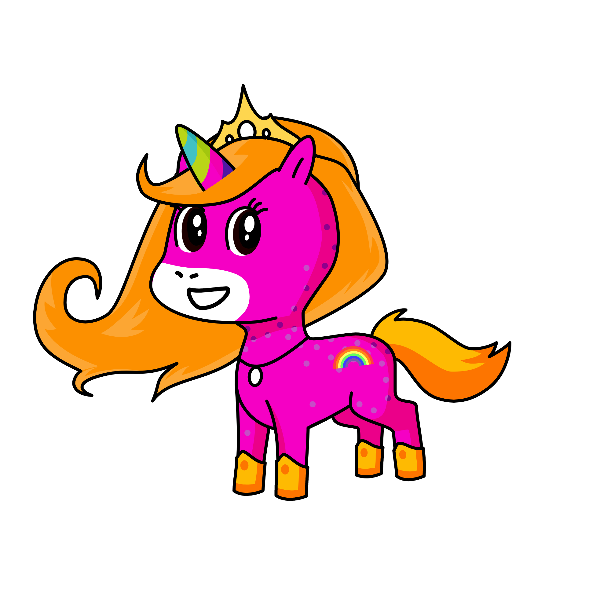 mia , the unicorn