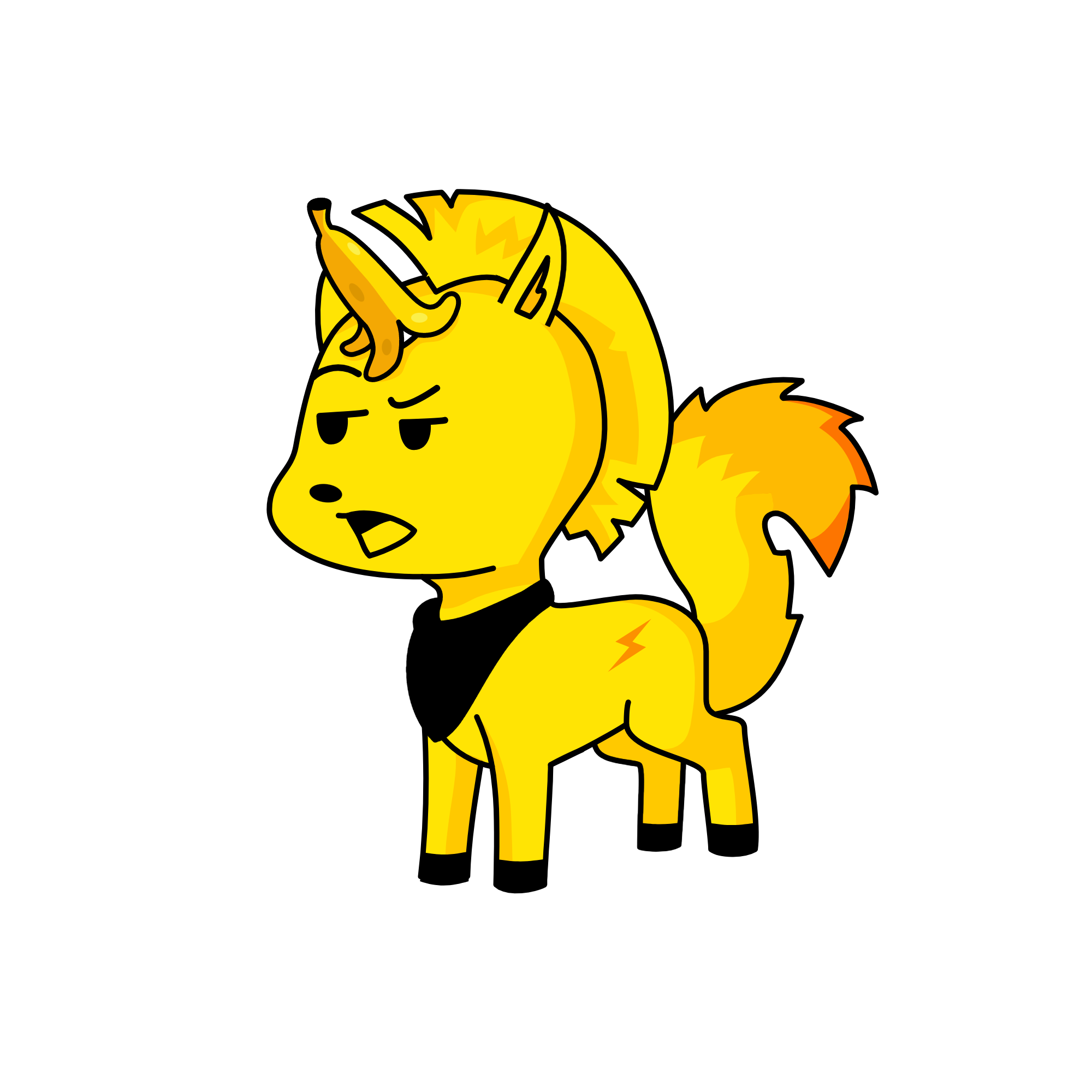 Peely, the unicorn