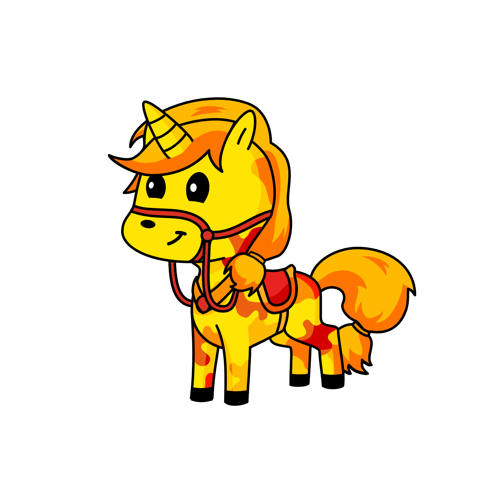 ORANGY, the unicorn