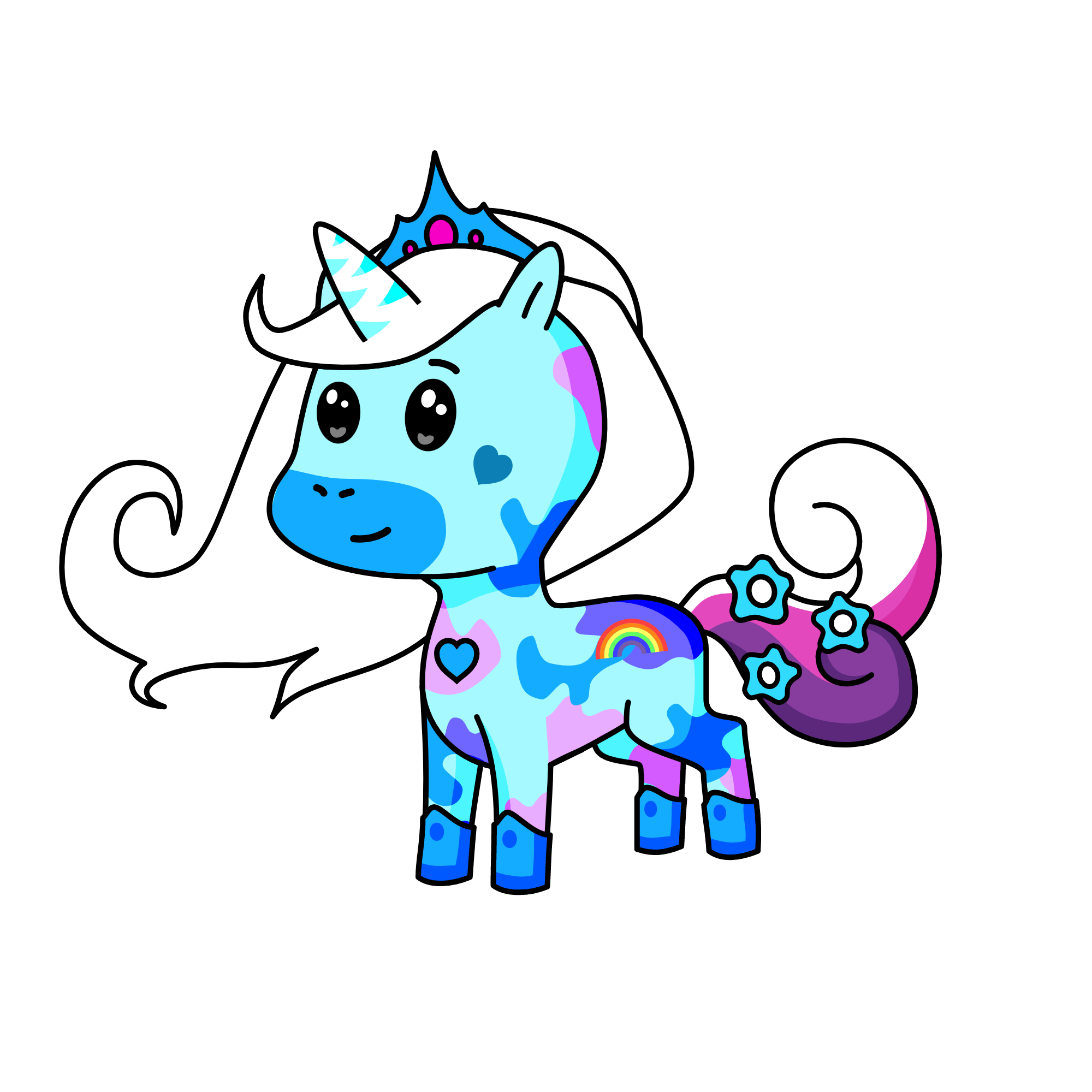 snow, the unicorn