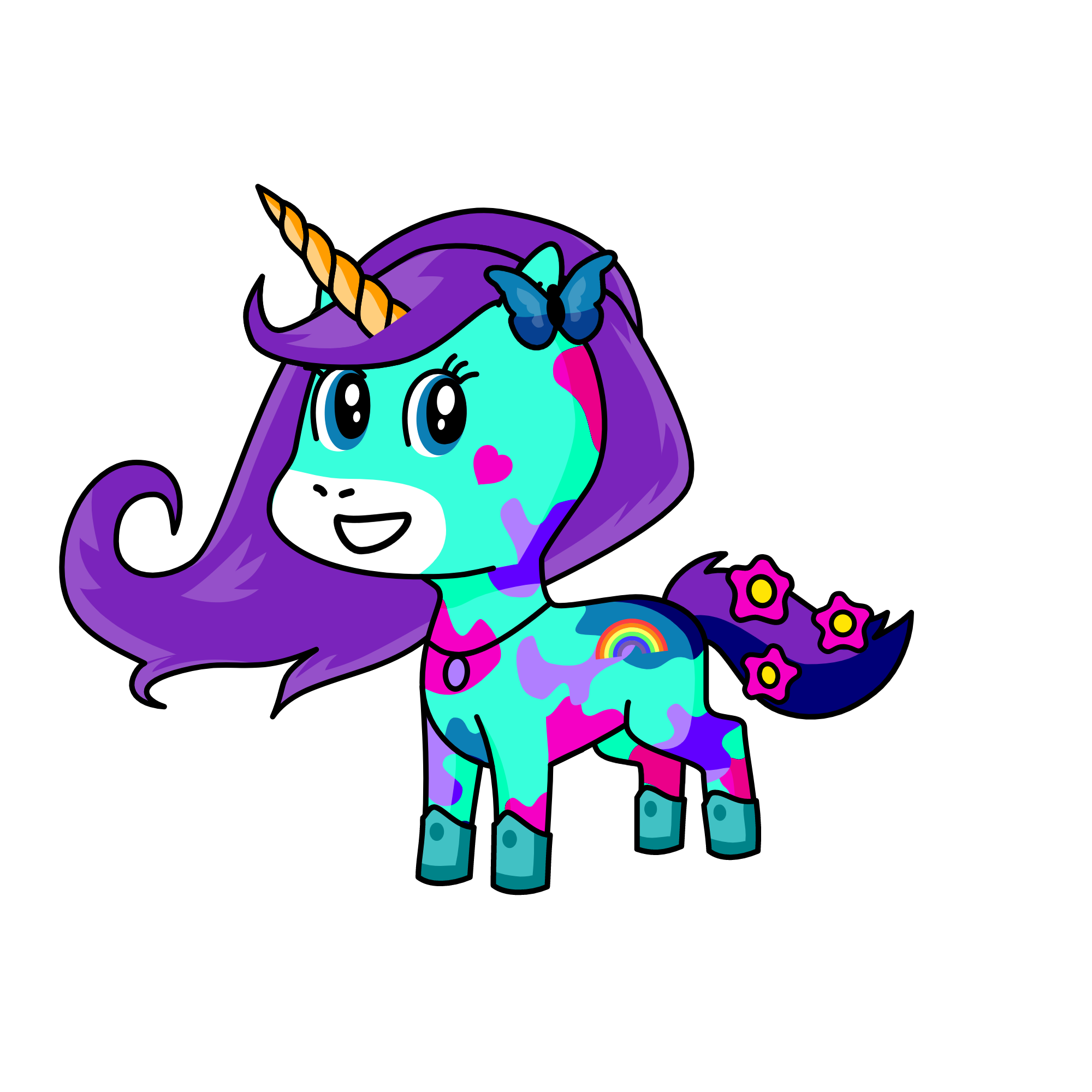 Evie, the unicorn