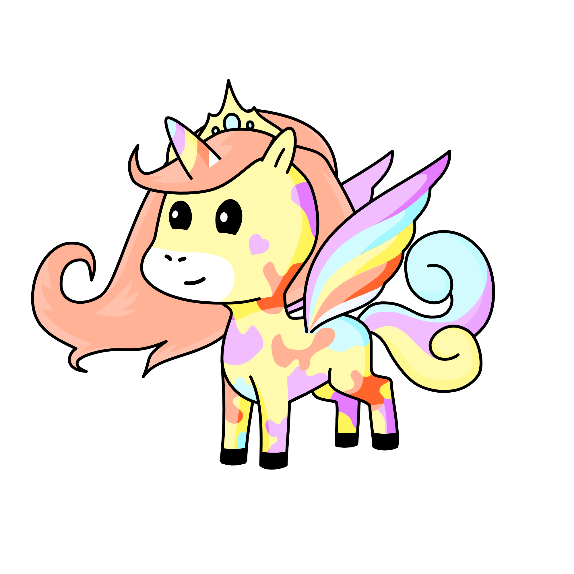 cutey, the unicorn