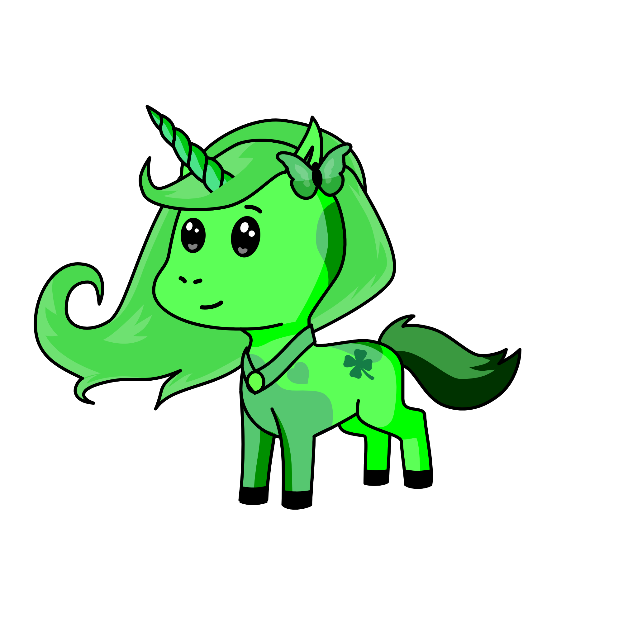 Nature unicorn, the unicorn