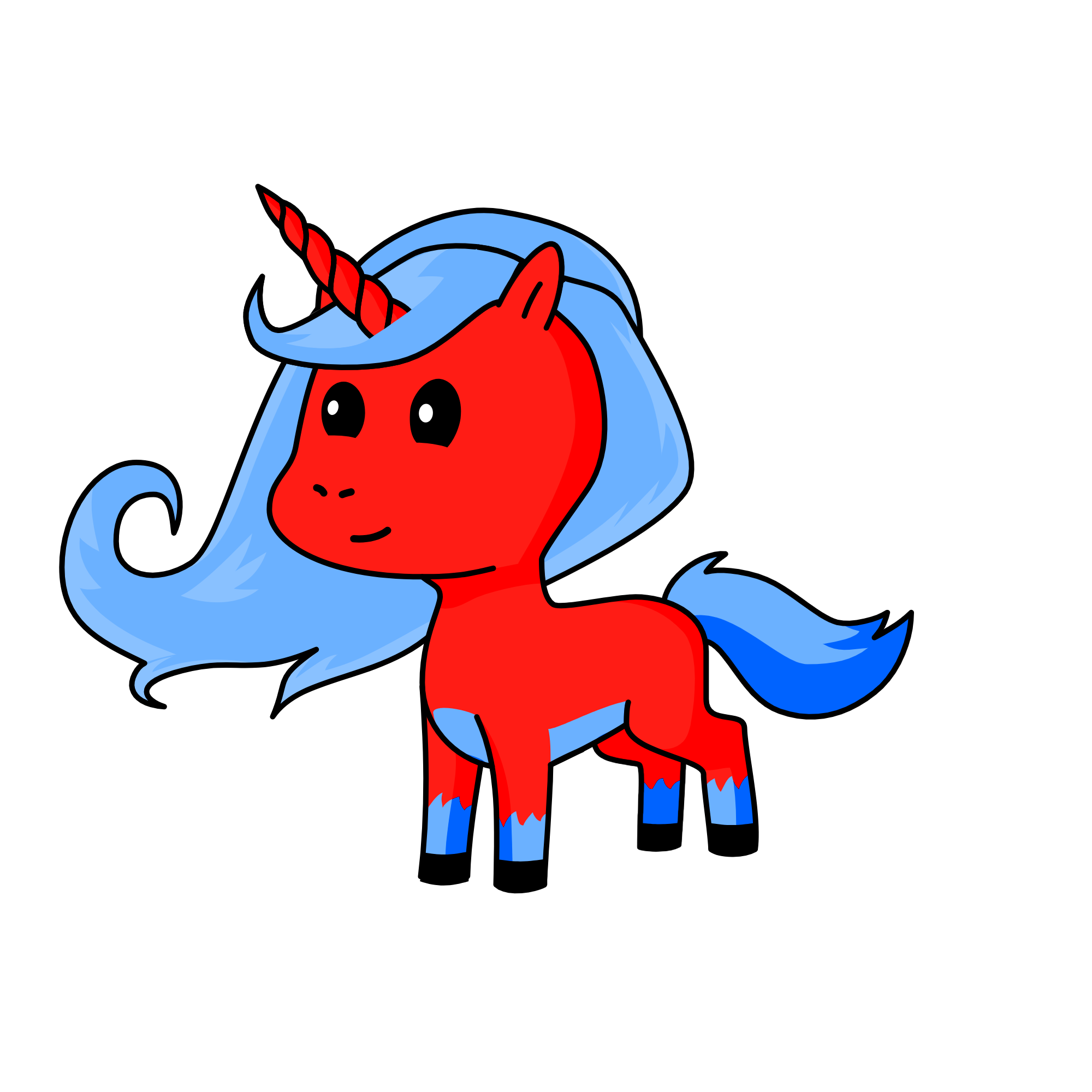 Dream_shy, the unicorn