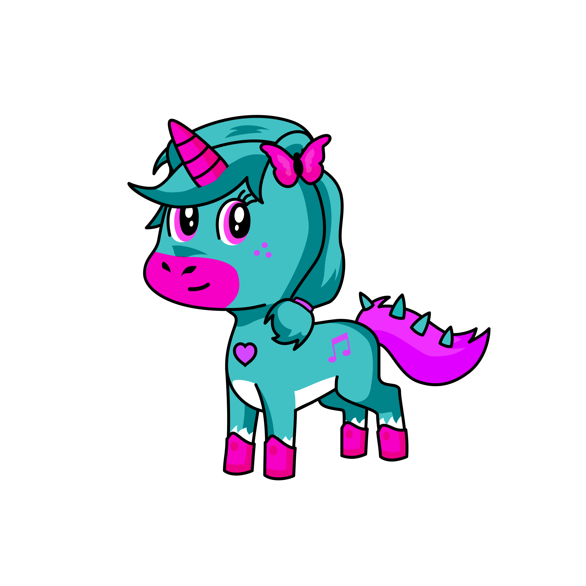 showey111, the unicorn