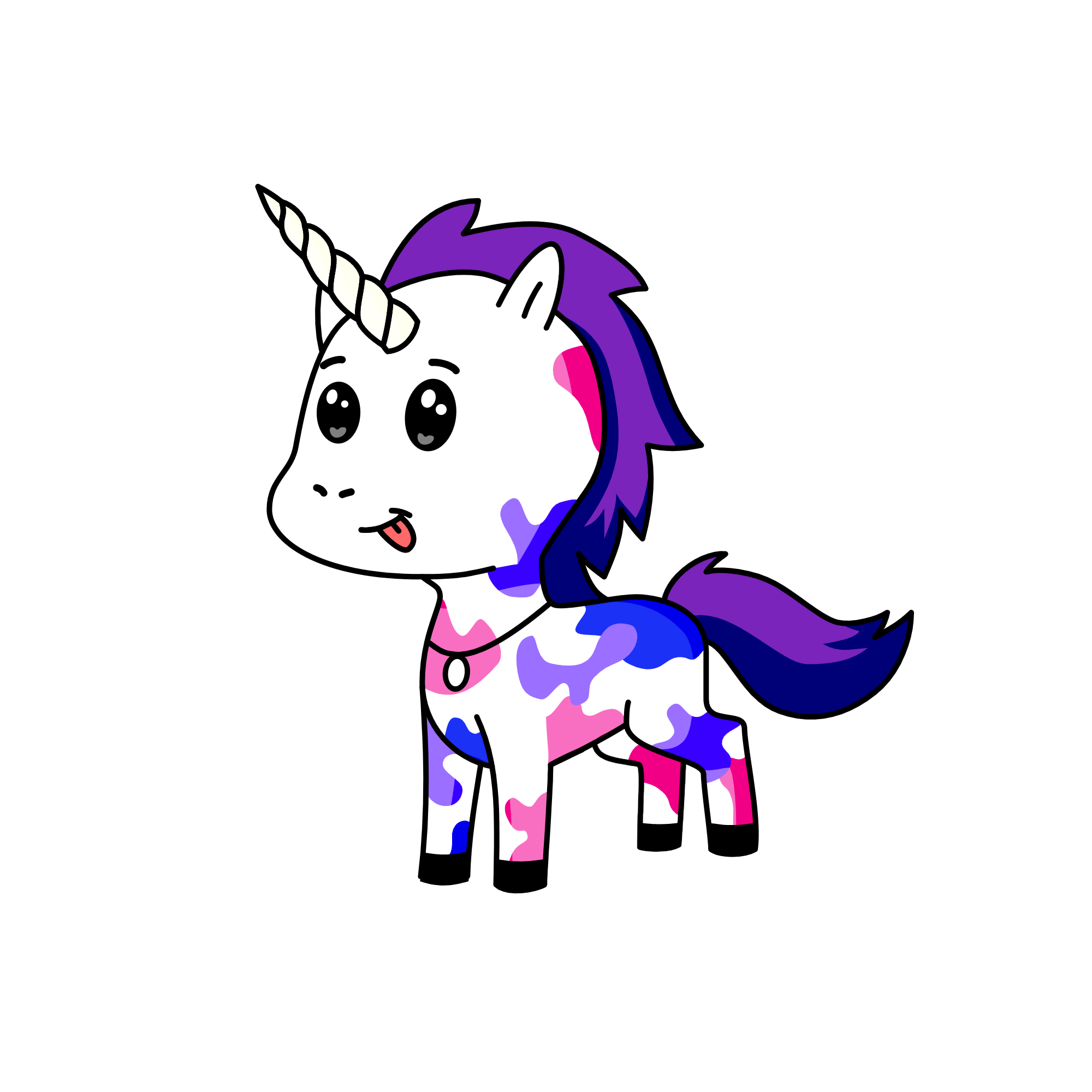 Midnight, the unicorn
