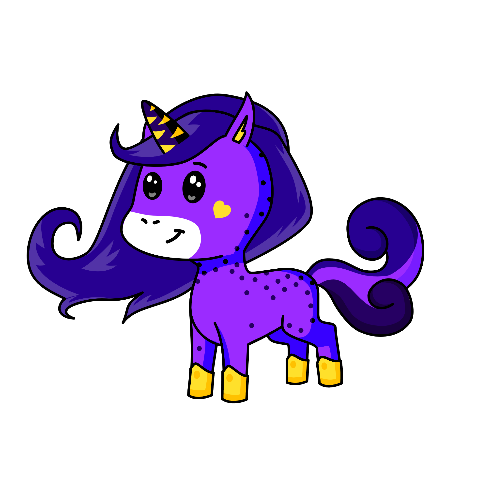 galaxy, the unicorn