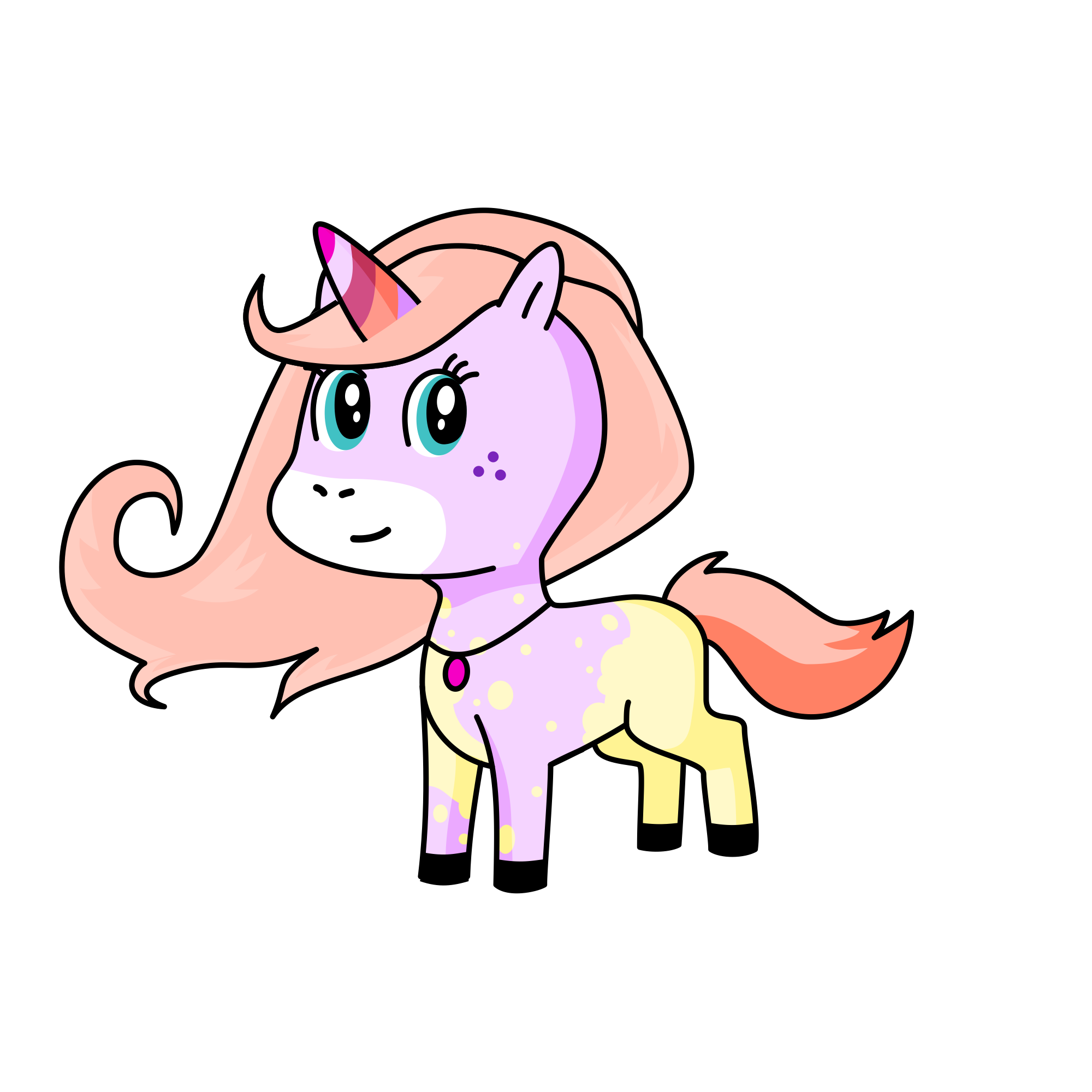 Bethany, the unicorn