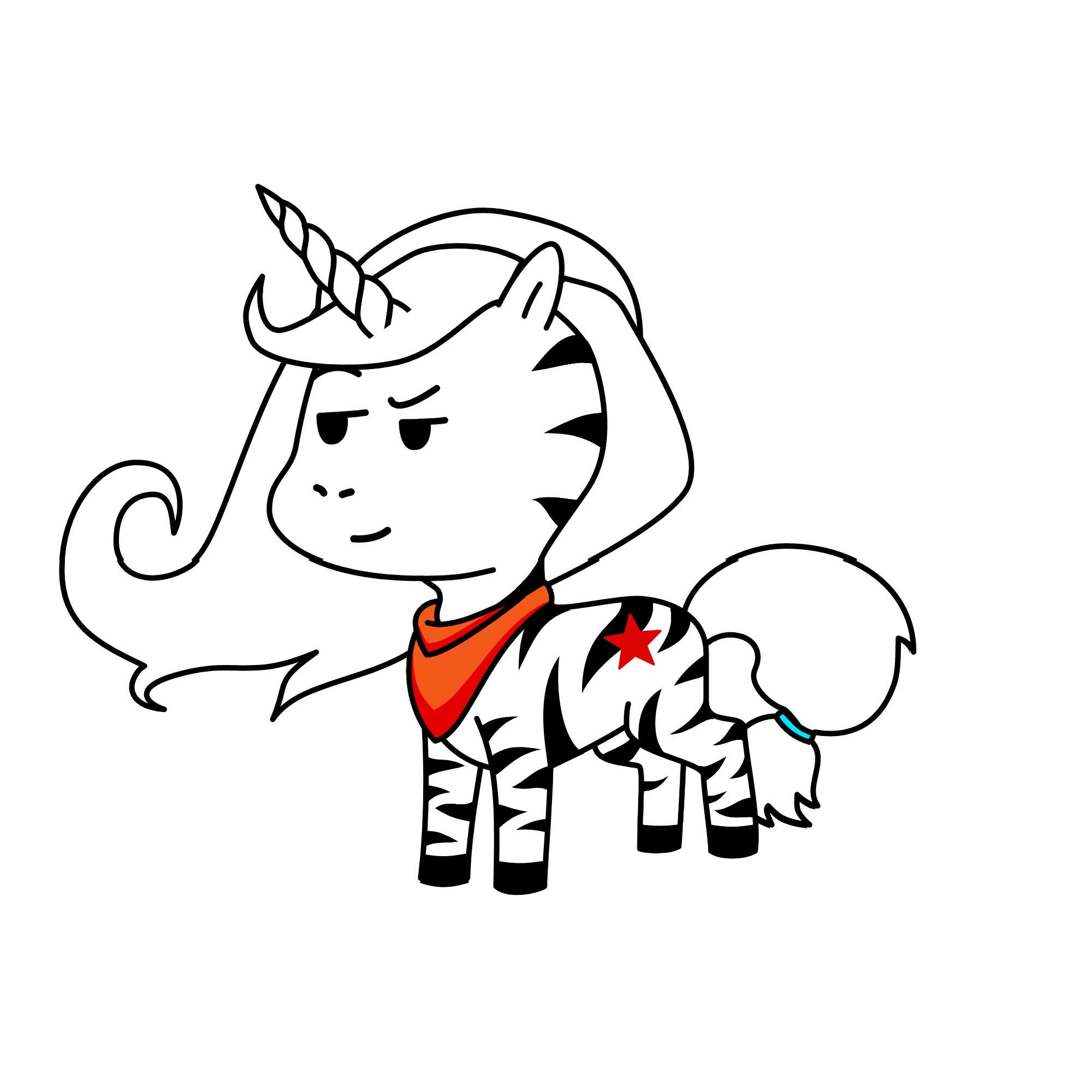 Magic, the unicorn