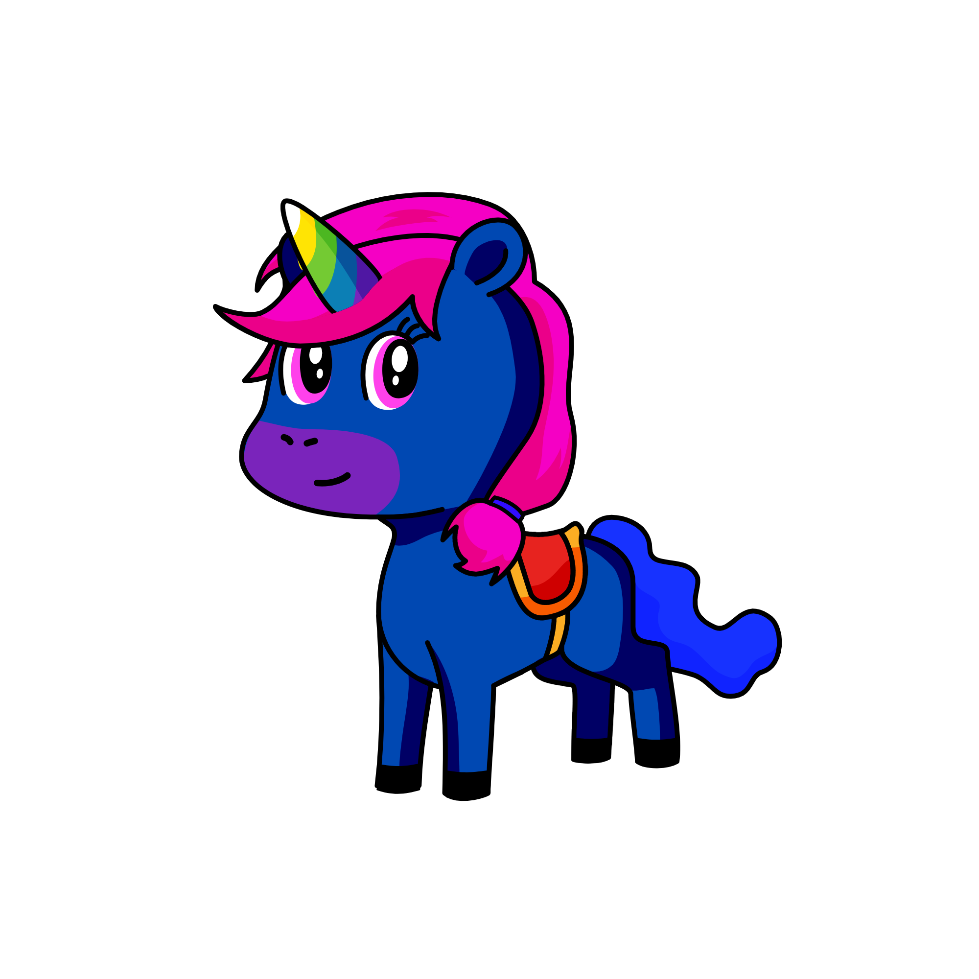 nor nor, the unicorn