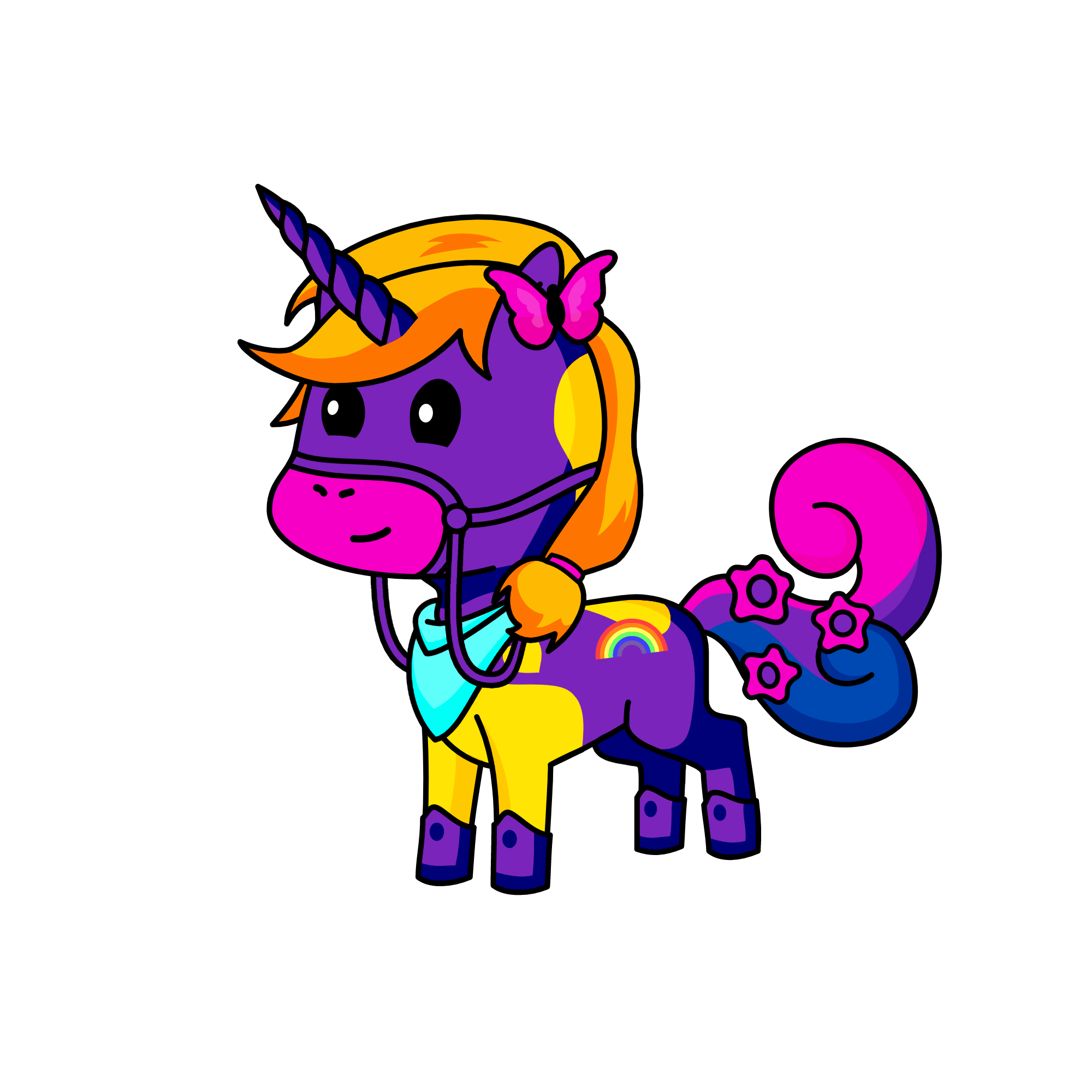 night changes, the unicorn
