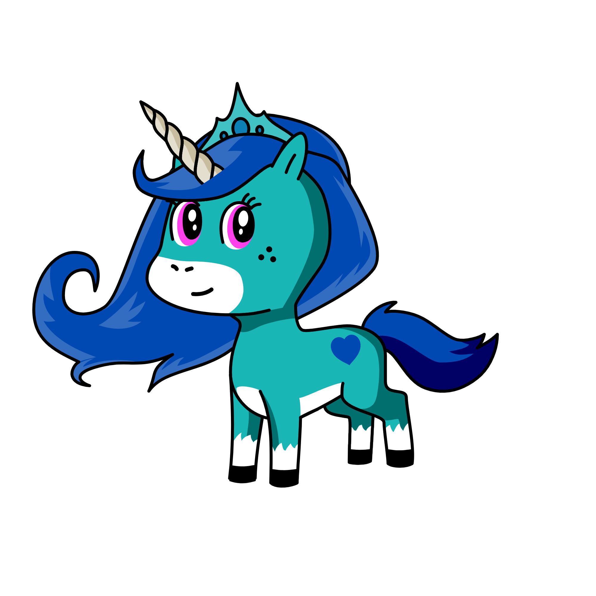princess_Iceleen, the unicorn