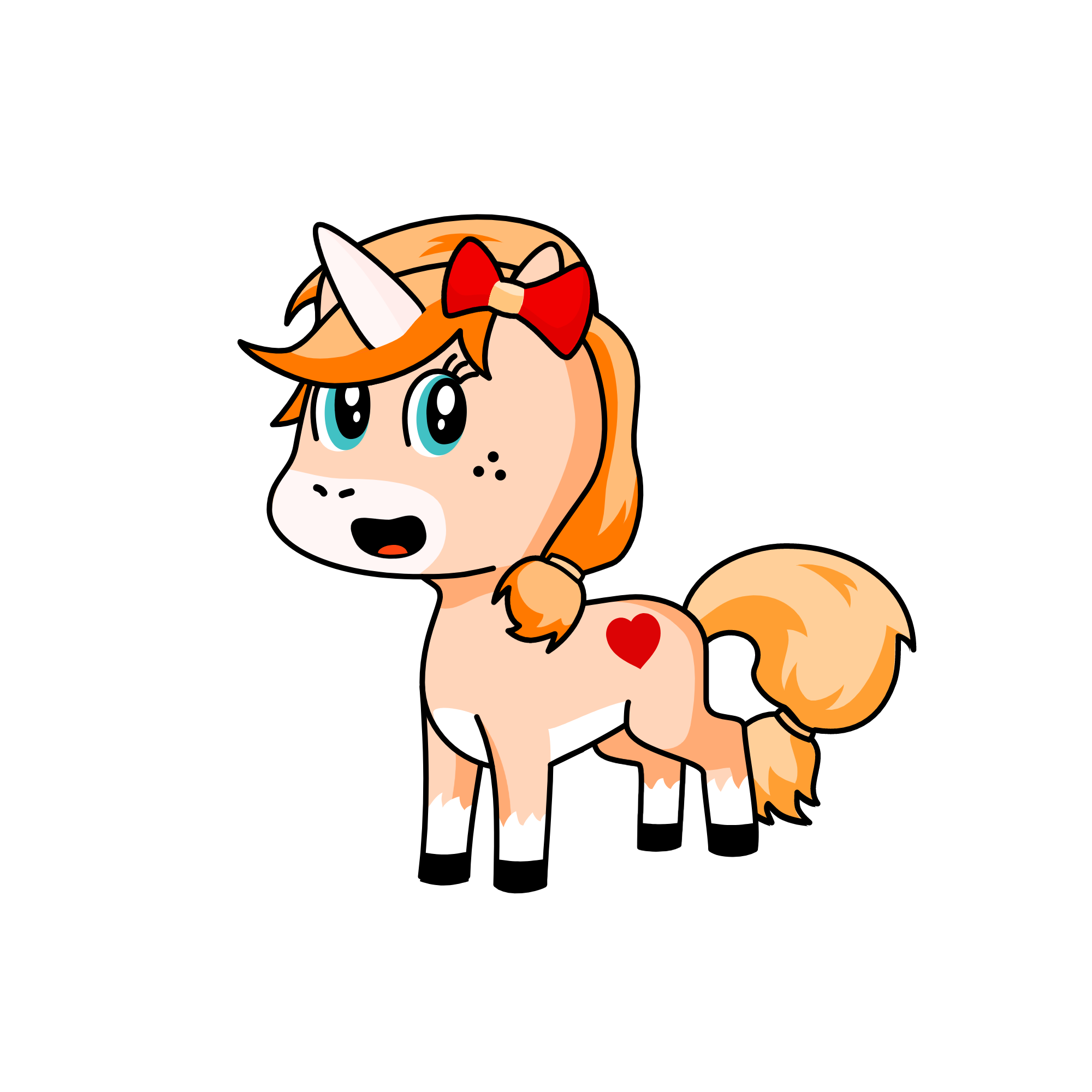 Sayori, the unicorn