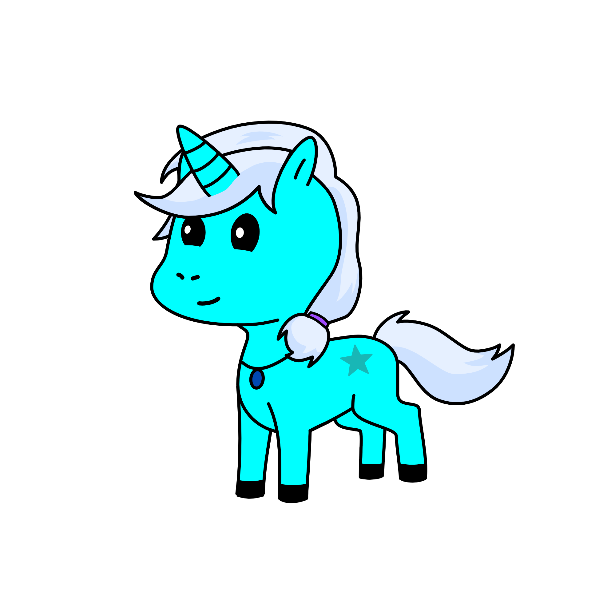 sister: elsa, the unicorn
