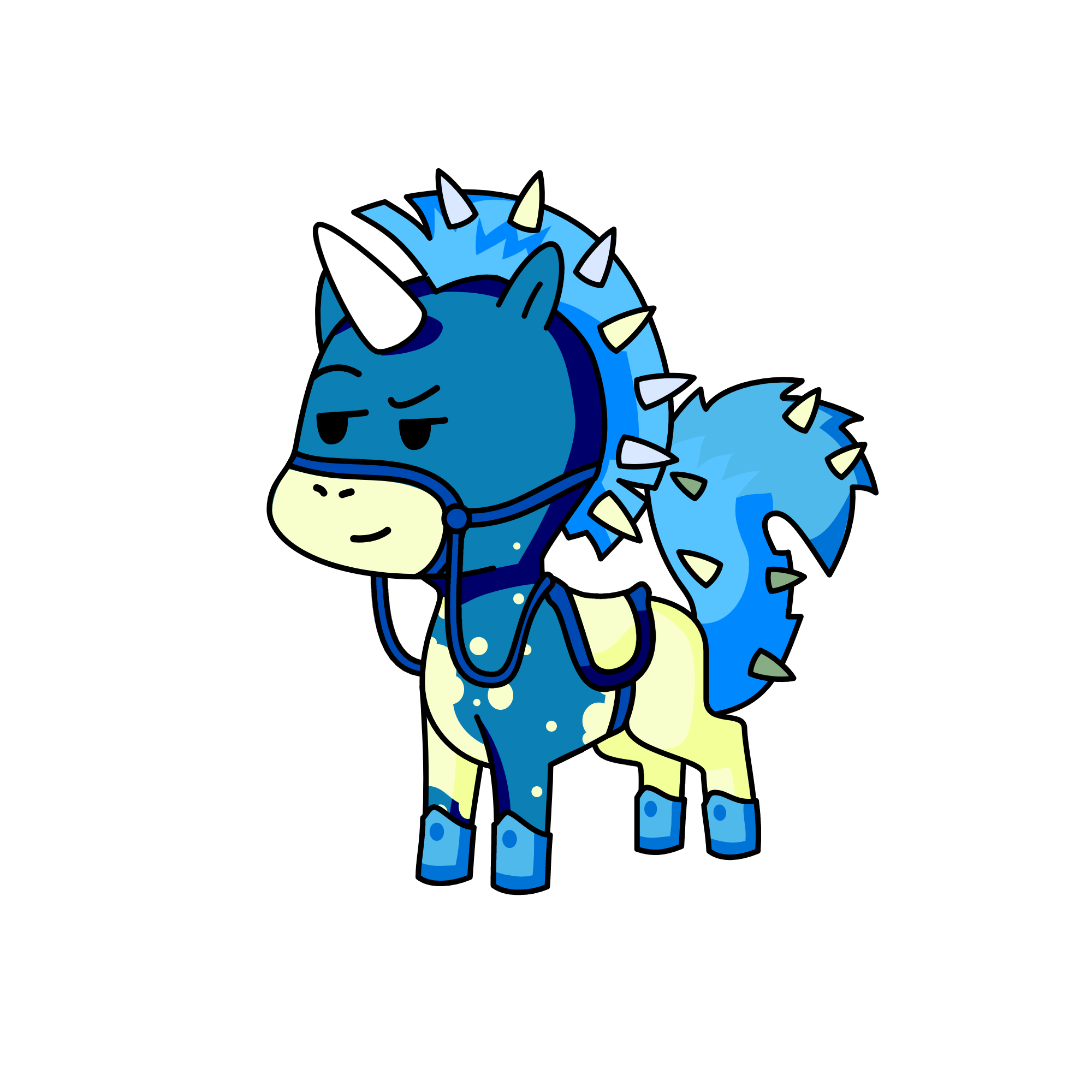 Icy, the unicorn