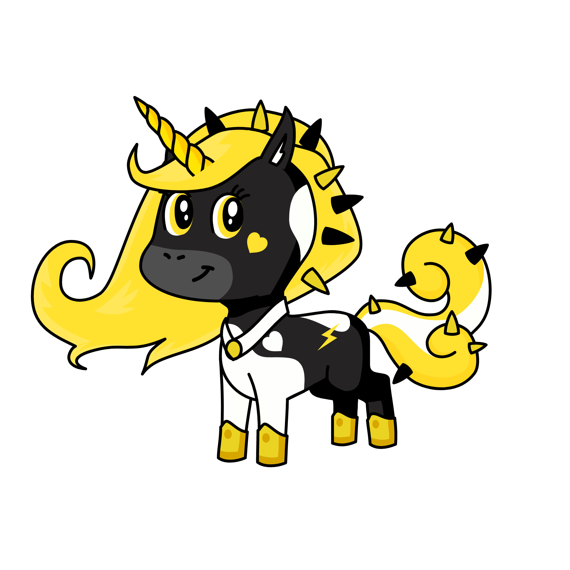 Lighting Dash, the unicorn