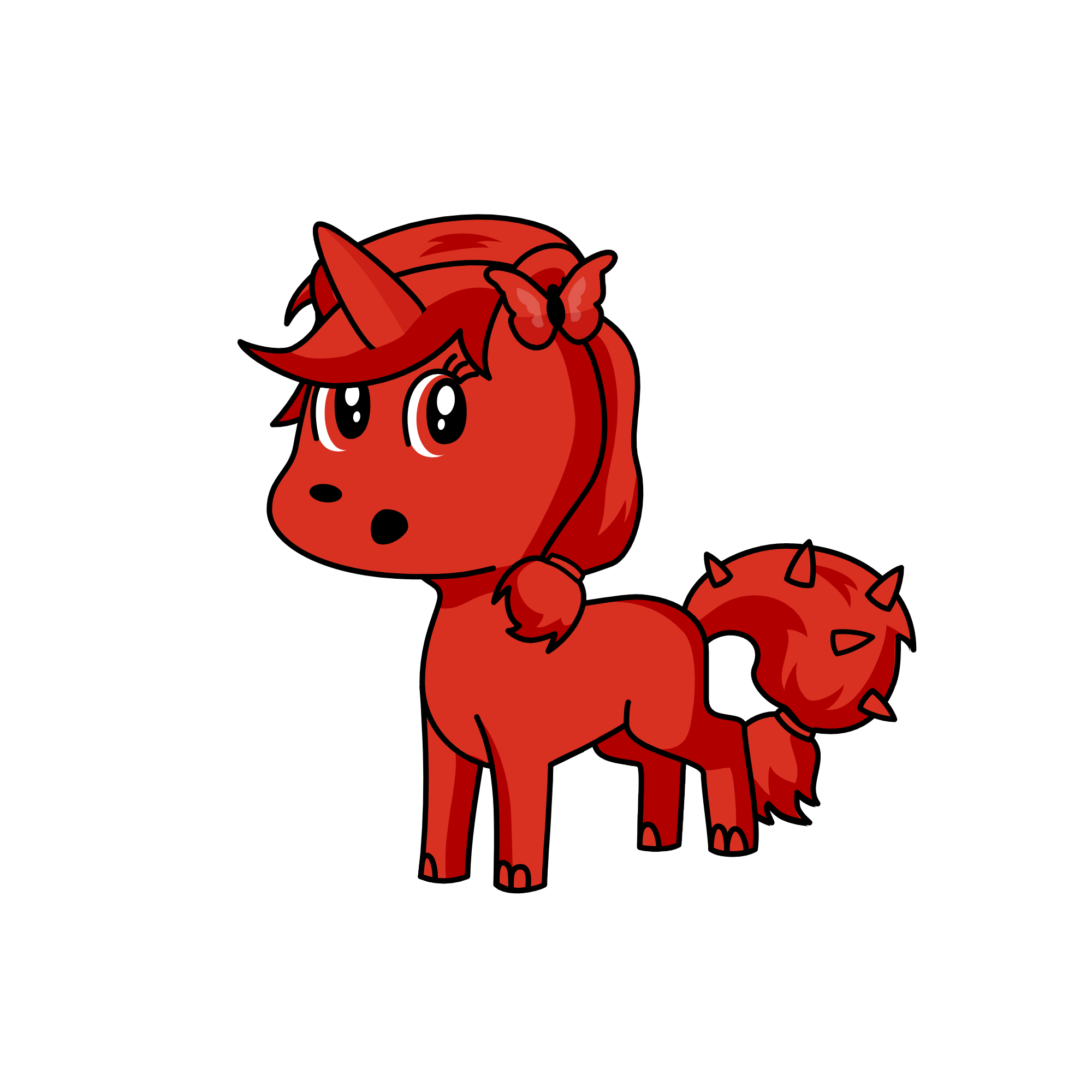 fire butterfly, the unicorn