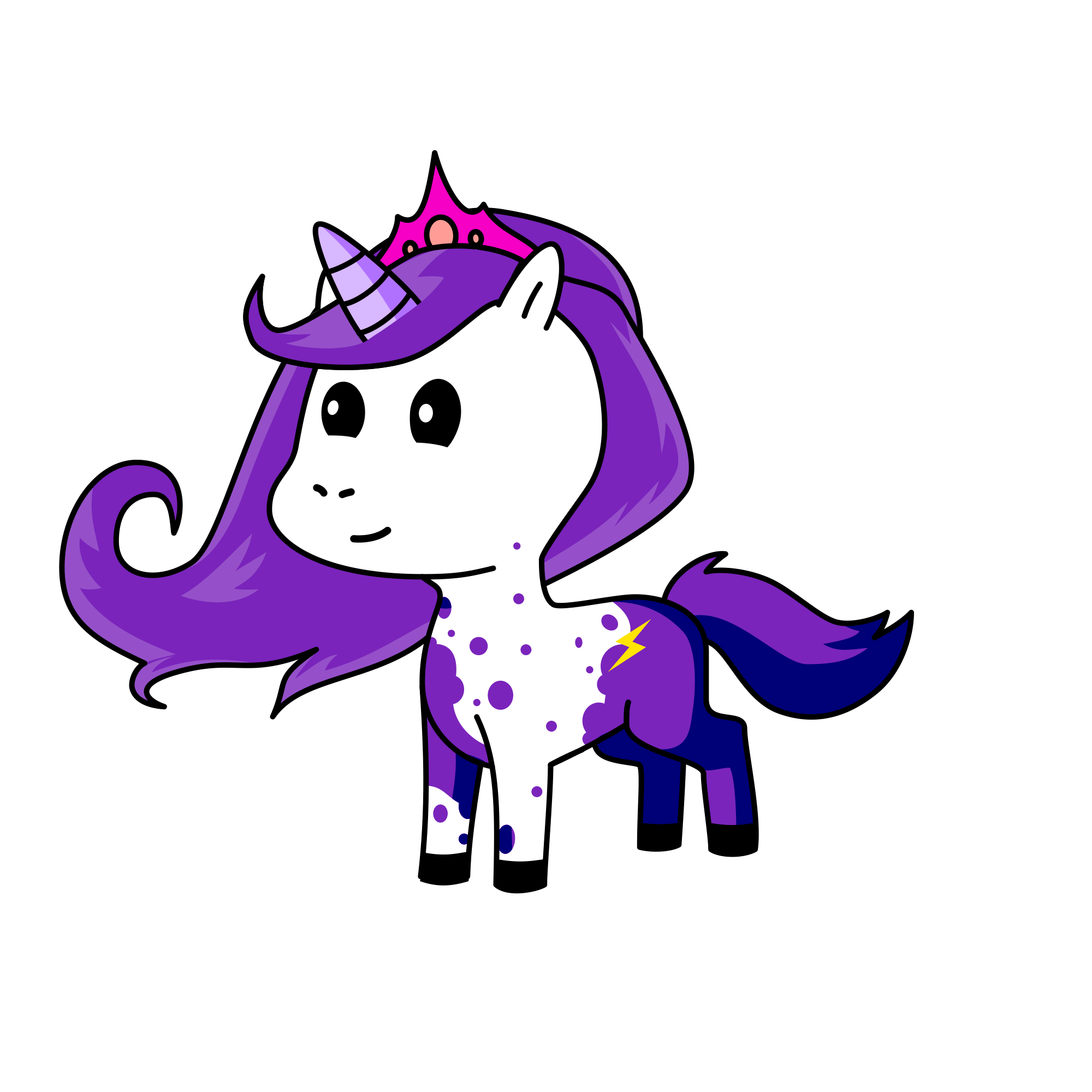 Luna, the unicorn
