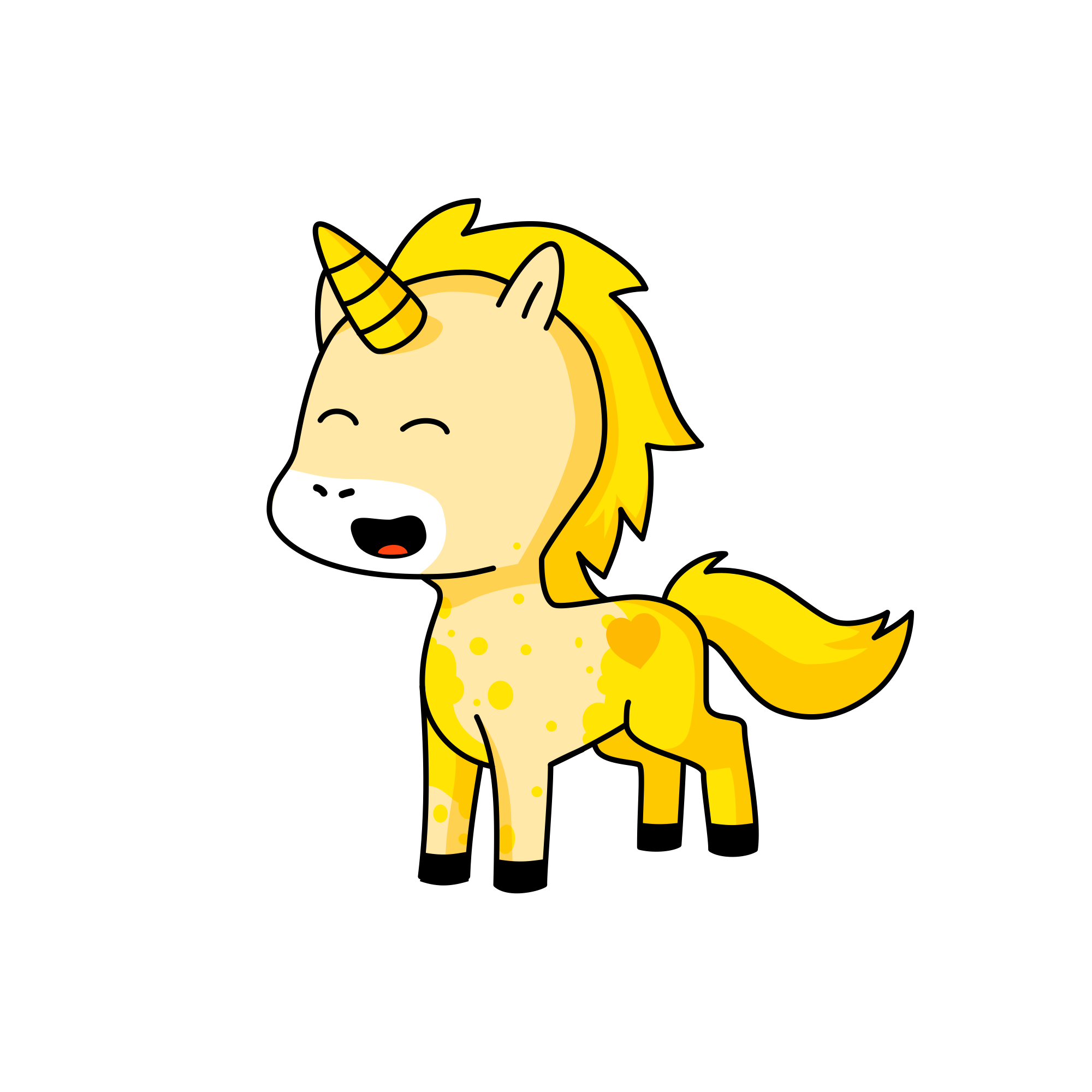 Joy , the unicorn