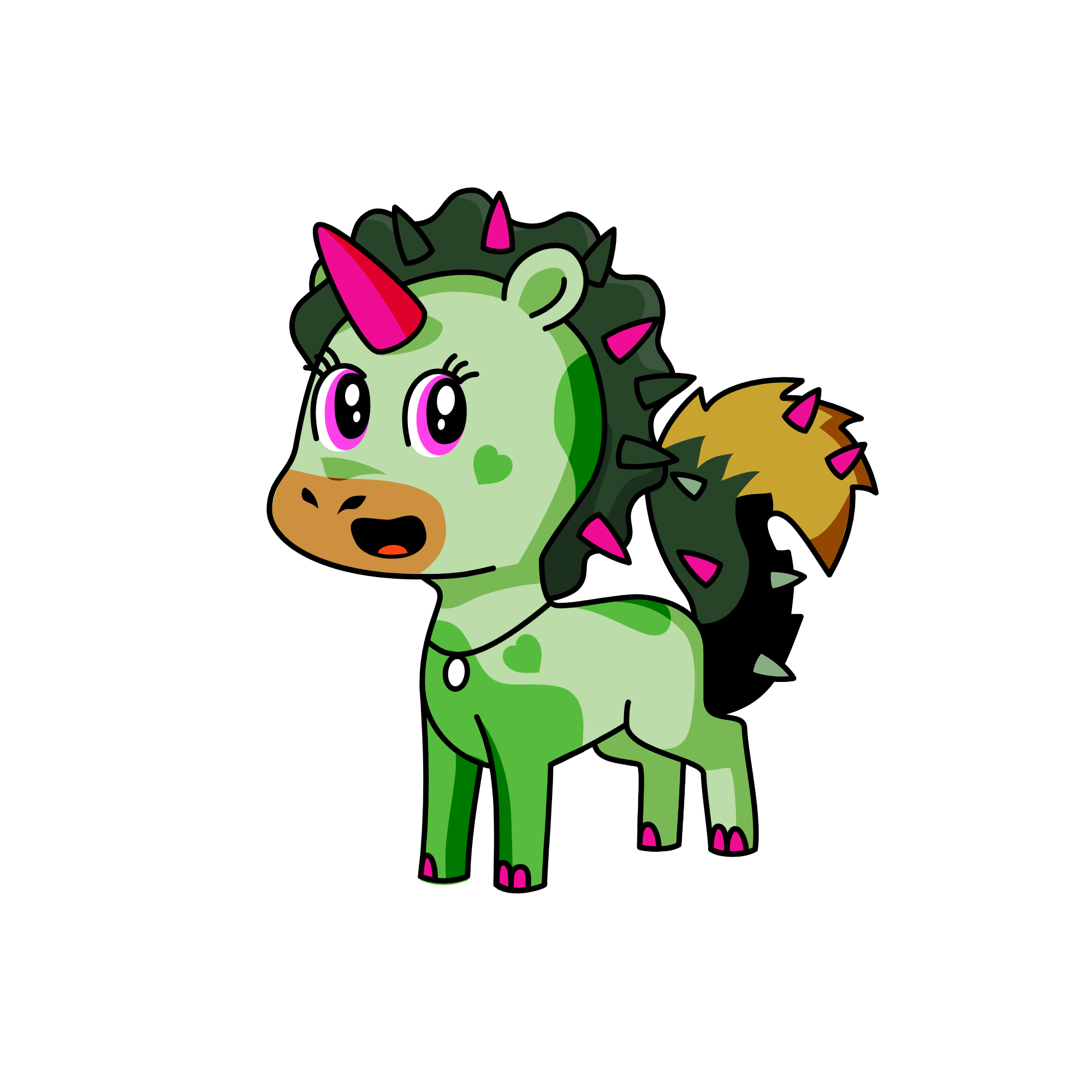 leah, the unicorn