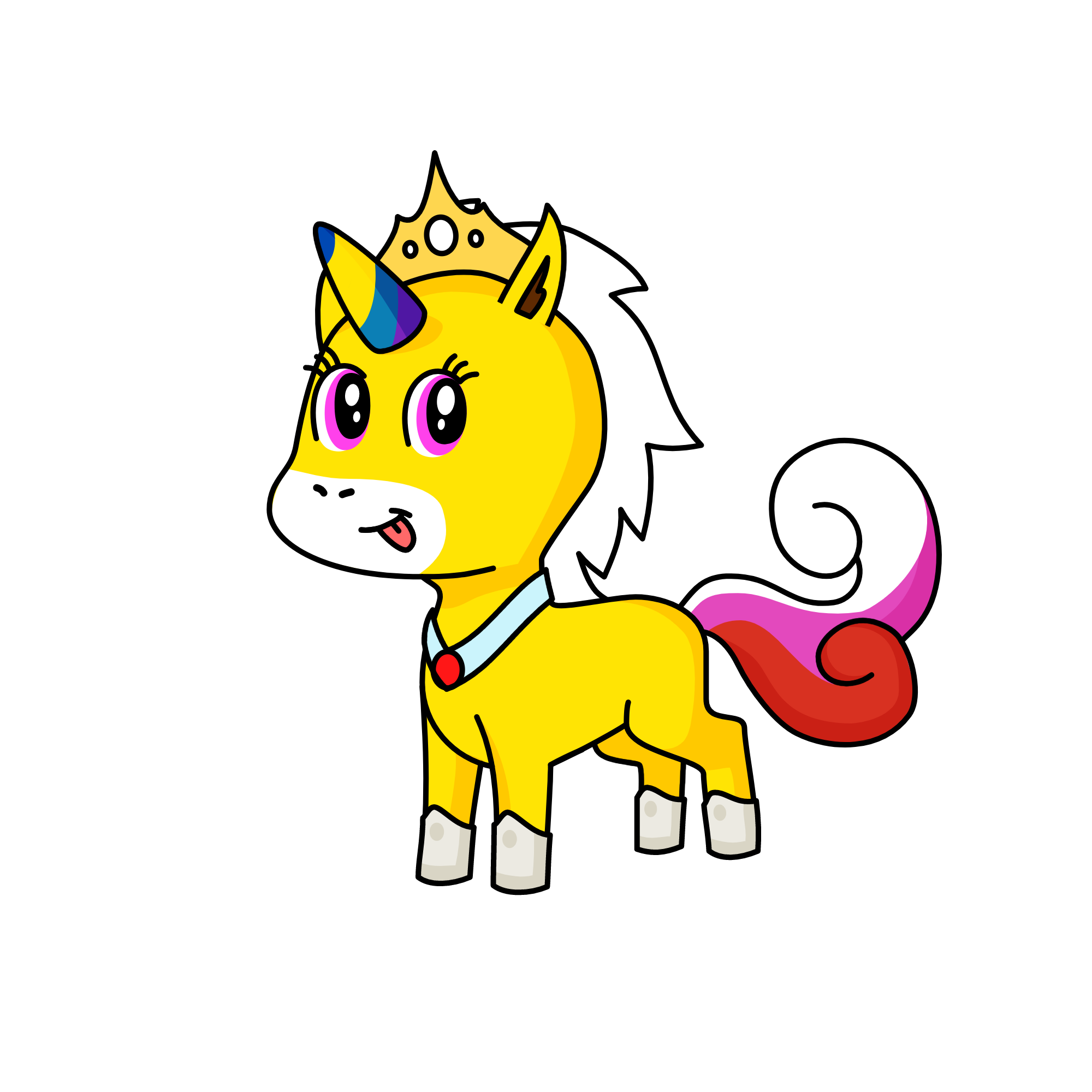htyuivj, the unicorn