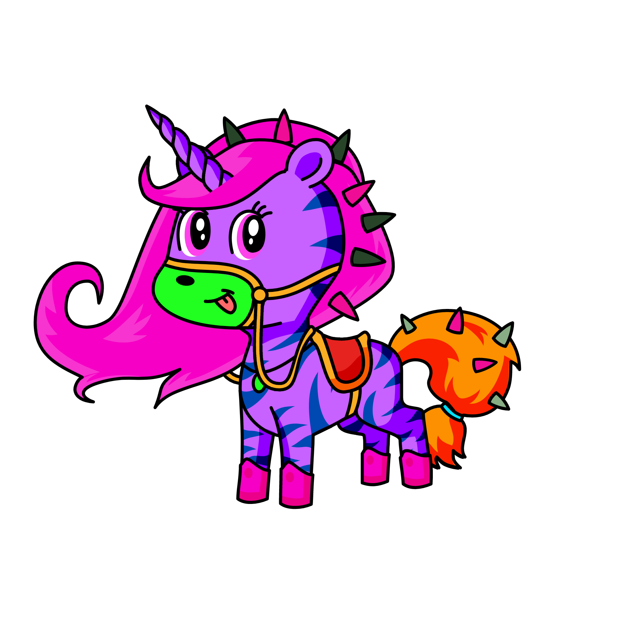 nan nan, the unicorn
