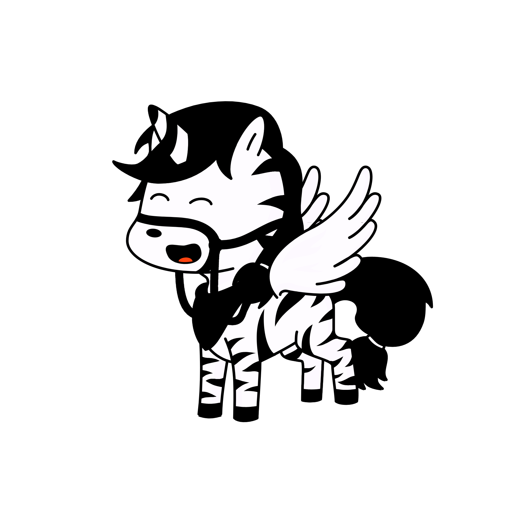 Zebra, the unicorn