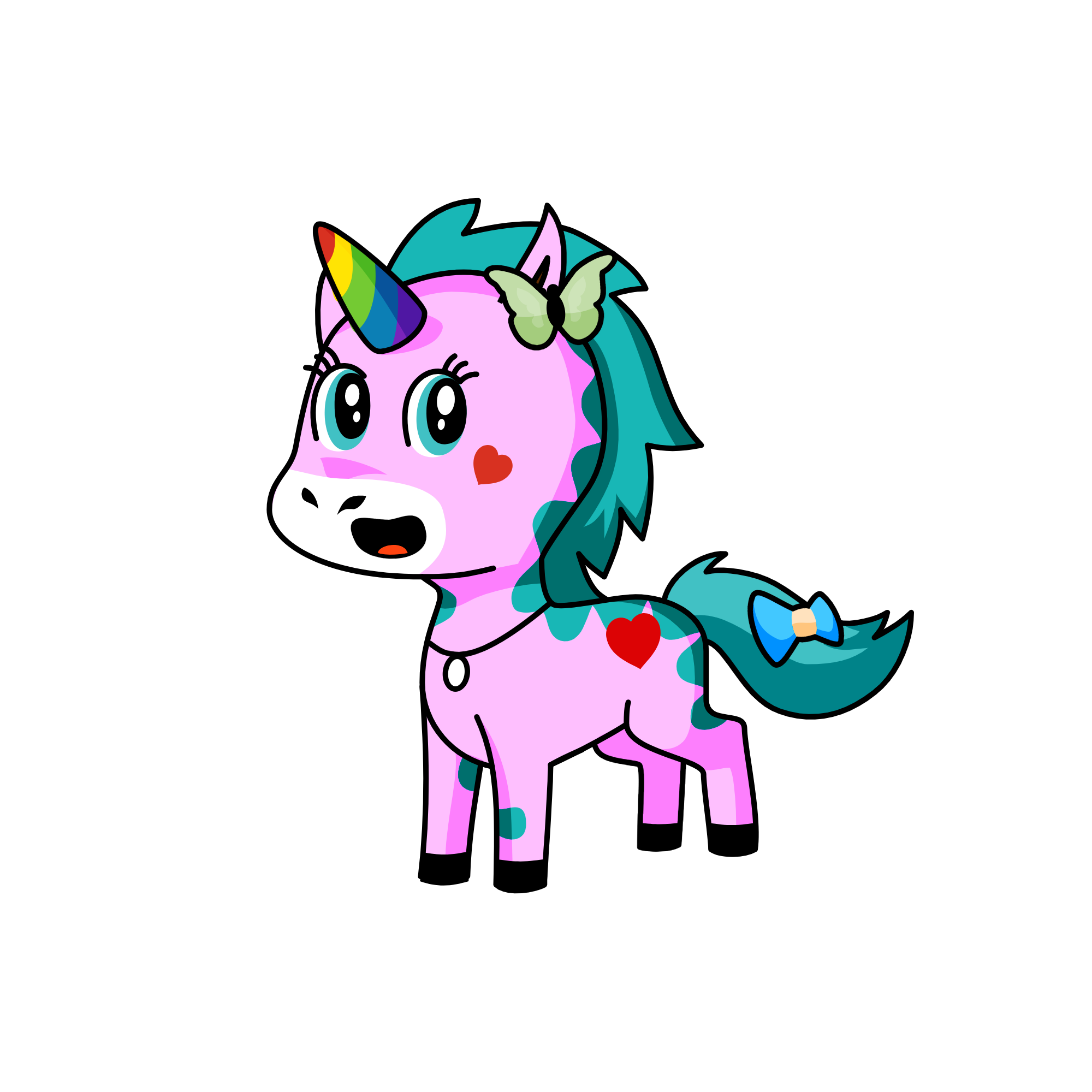 Rosie Ezmays unicorn, the unicorn