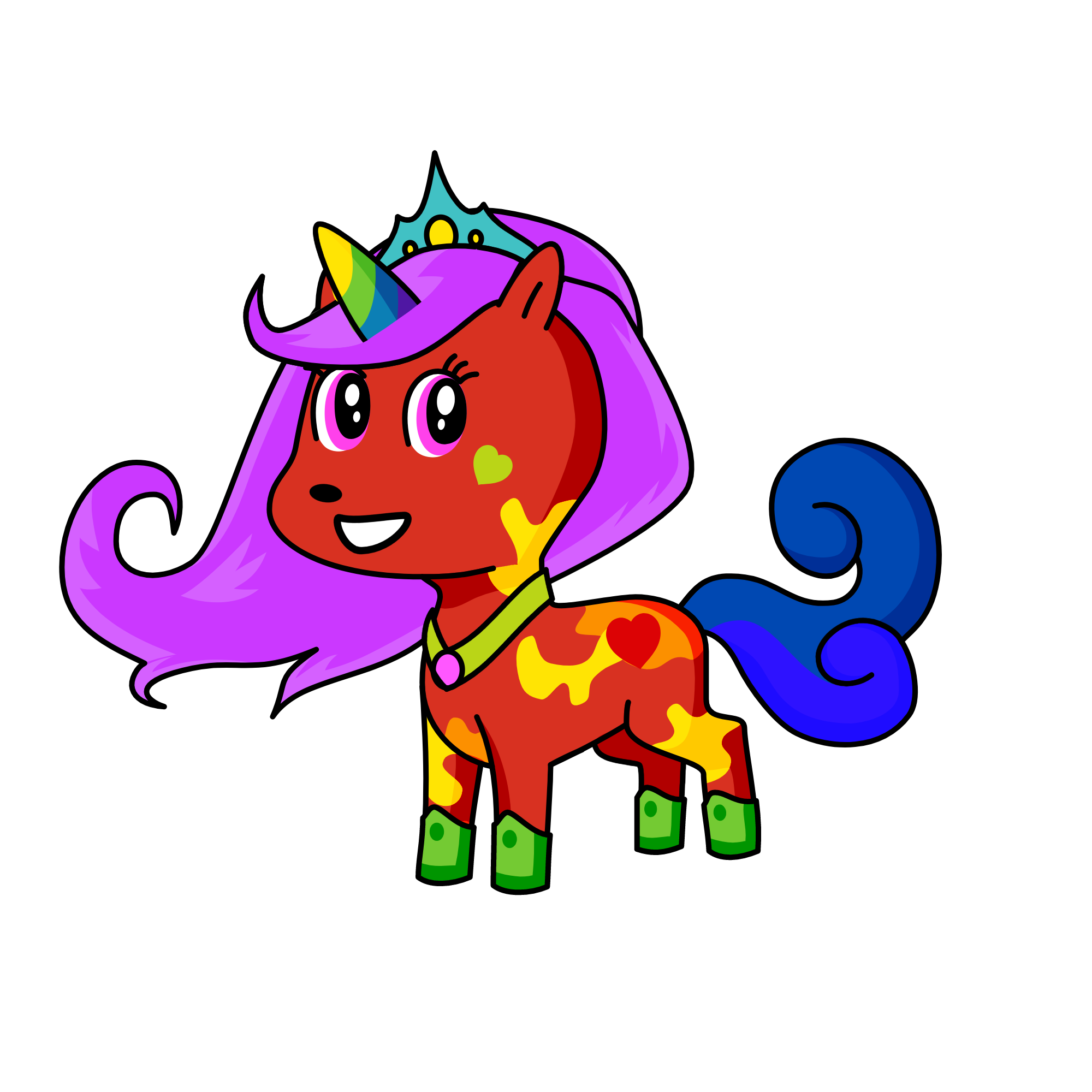 Luna, the unicorn