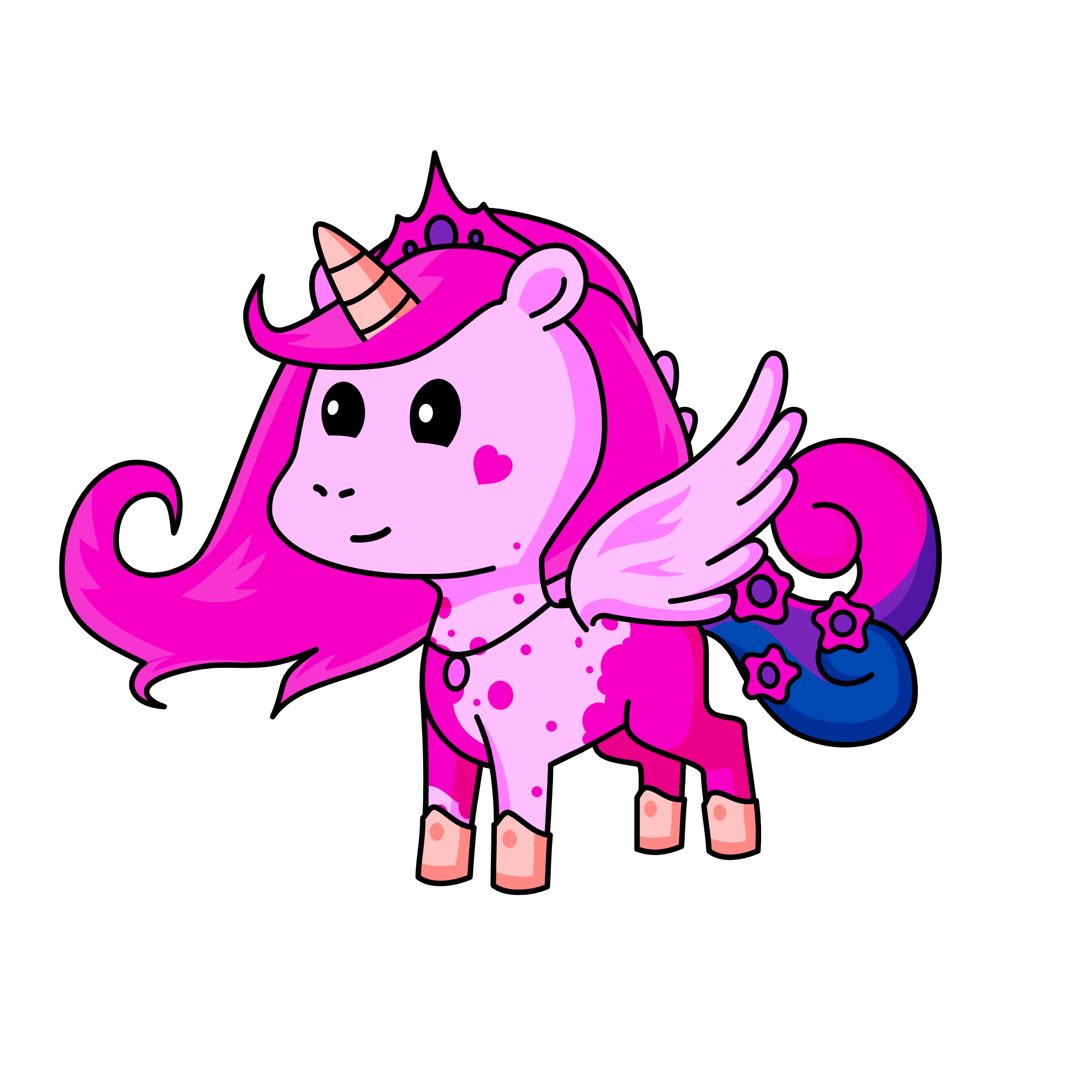 Lovely, the unicorn