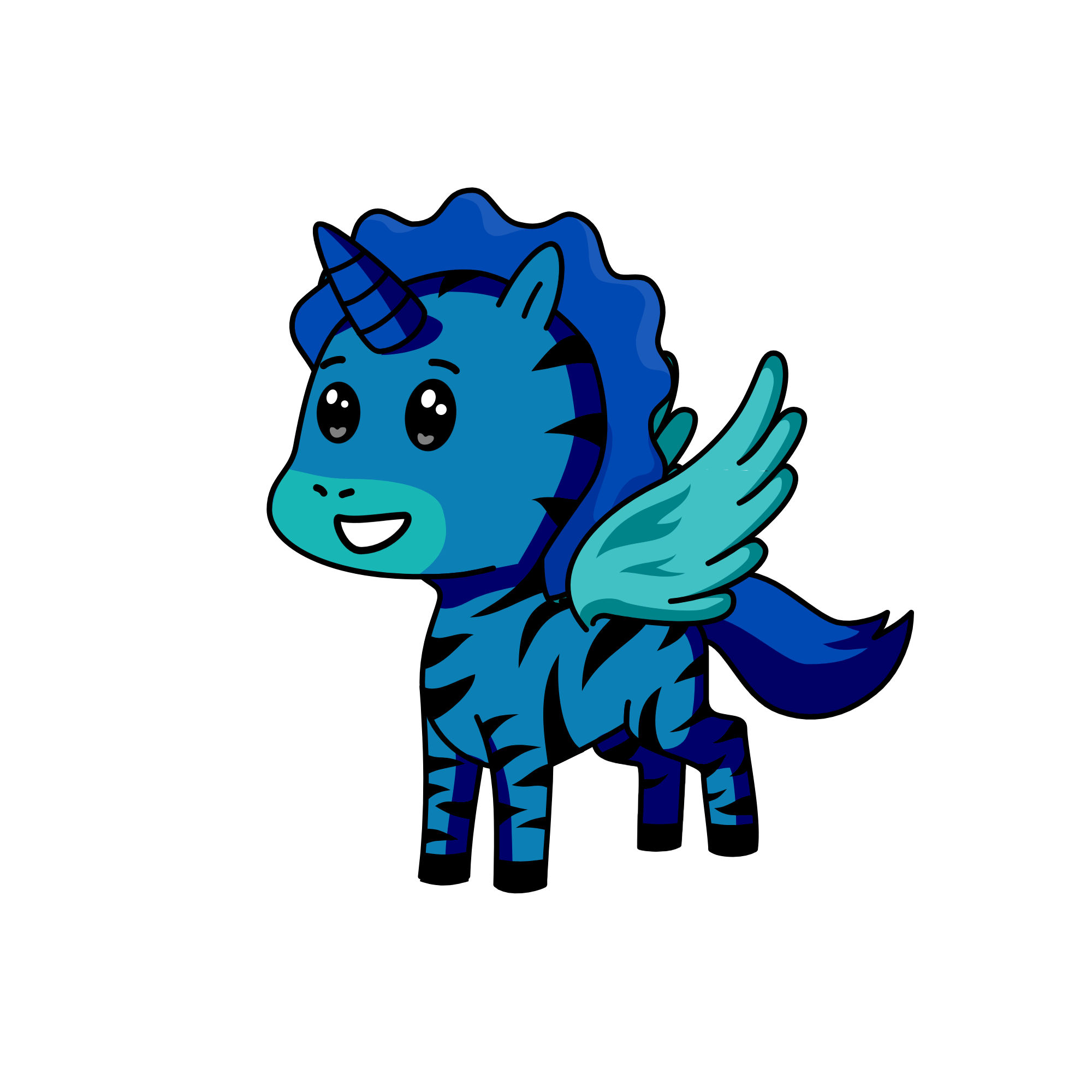 Sky, the unicorn