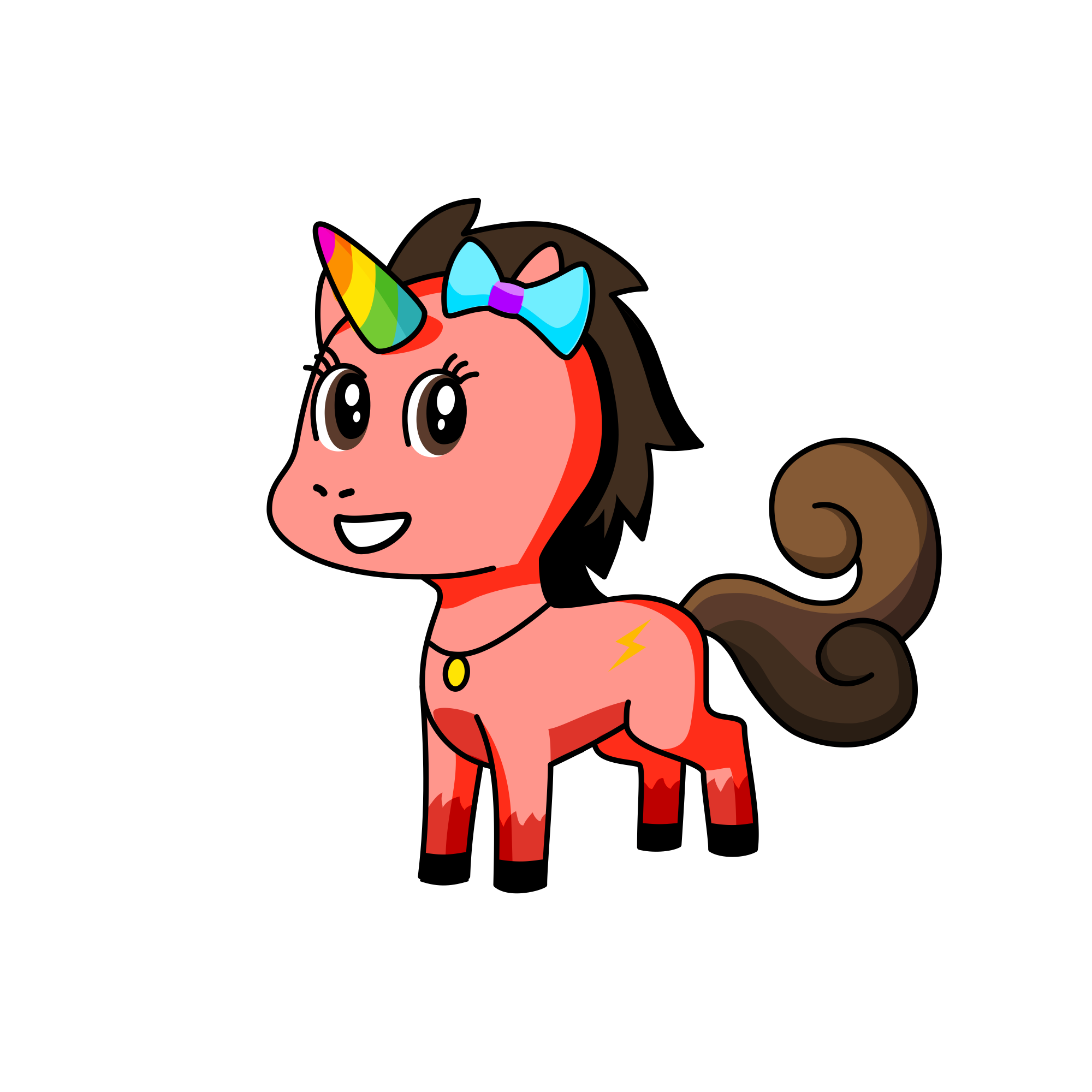 Alisa Magic Night, the unicorn