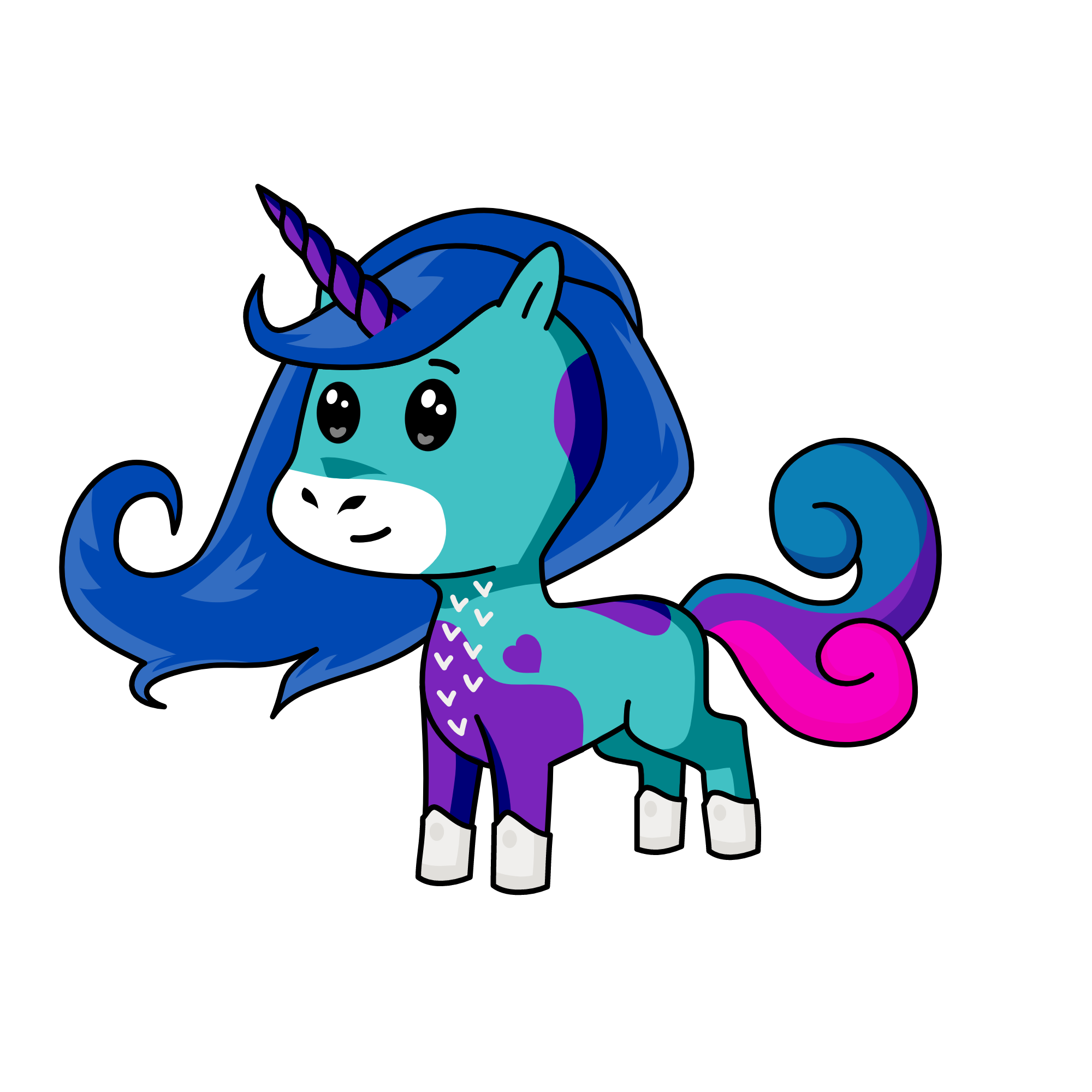 jj, the unicorn