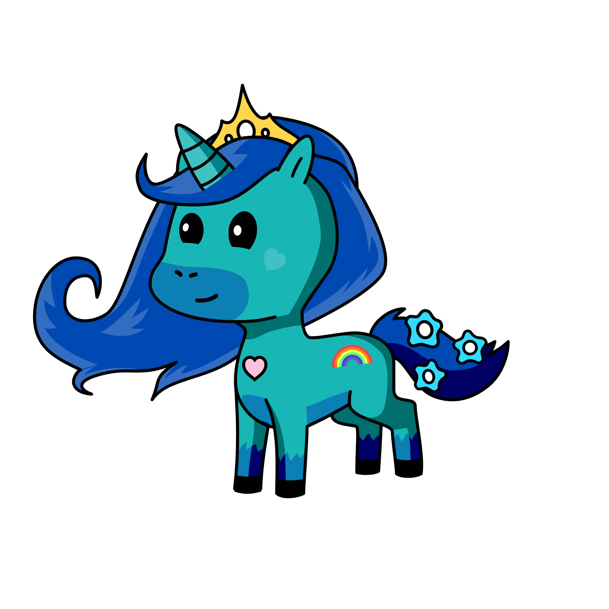 sea ocean, the unicorn